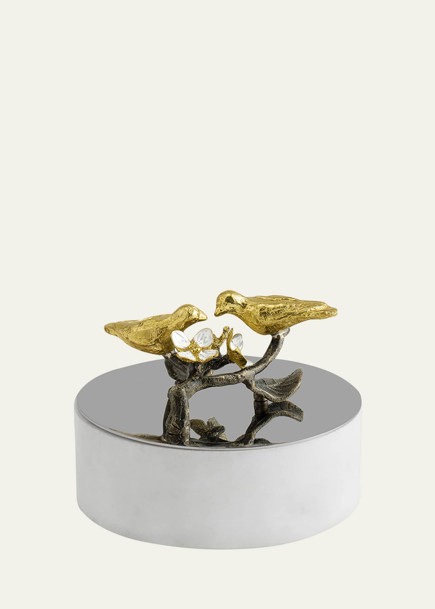 Michael Aram Lovebirds Trinket Box Image 1 of 4