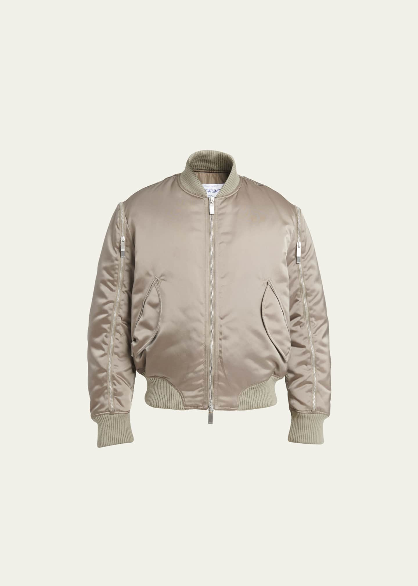 Men's Off-White Bomber Jackets