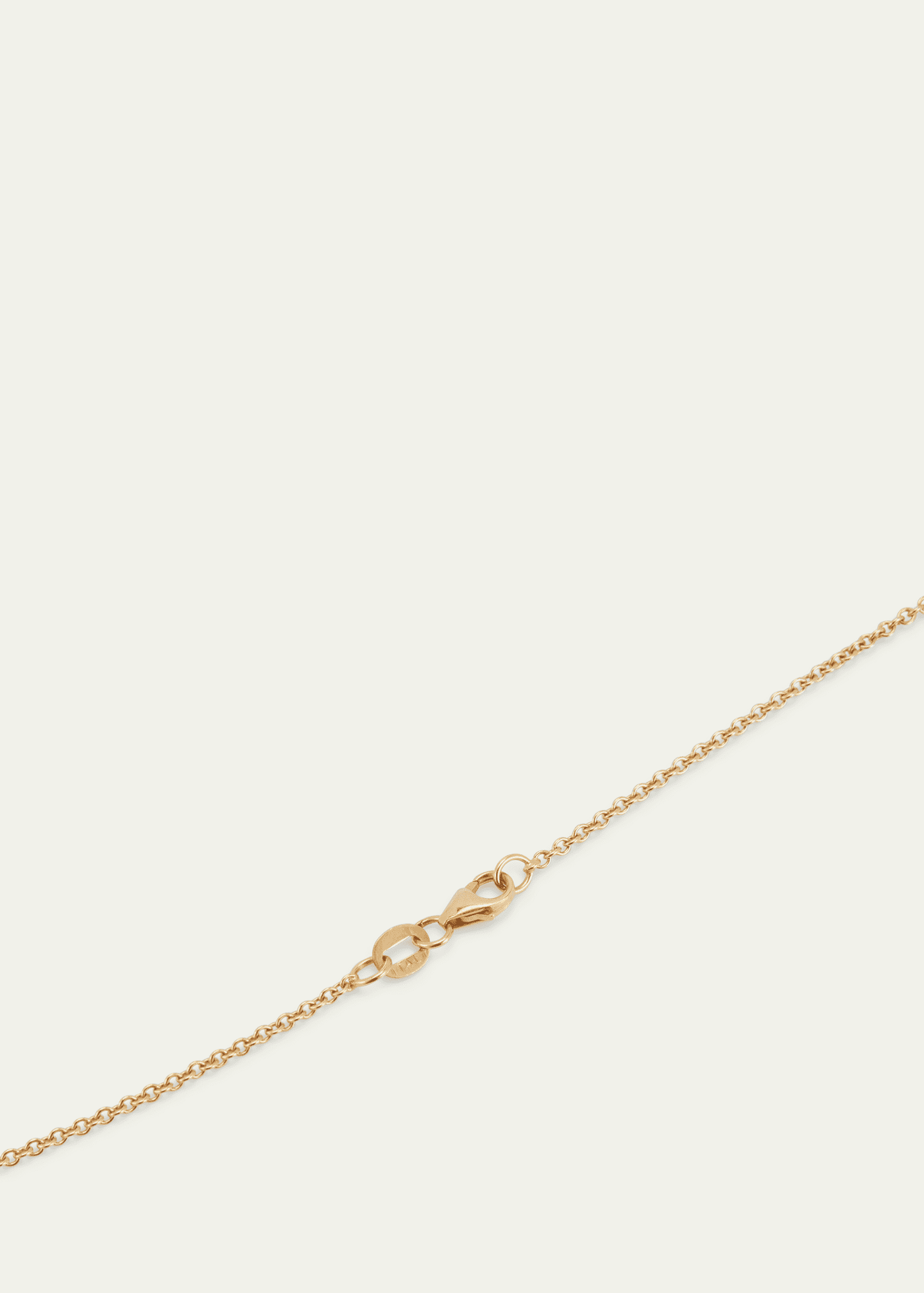 Anita Ko 18k Yellow Gold Diamond Capricorn Coin Pendant Necklace Image 4 of 4