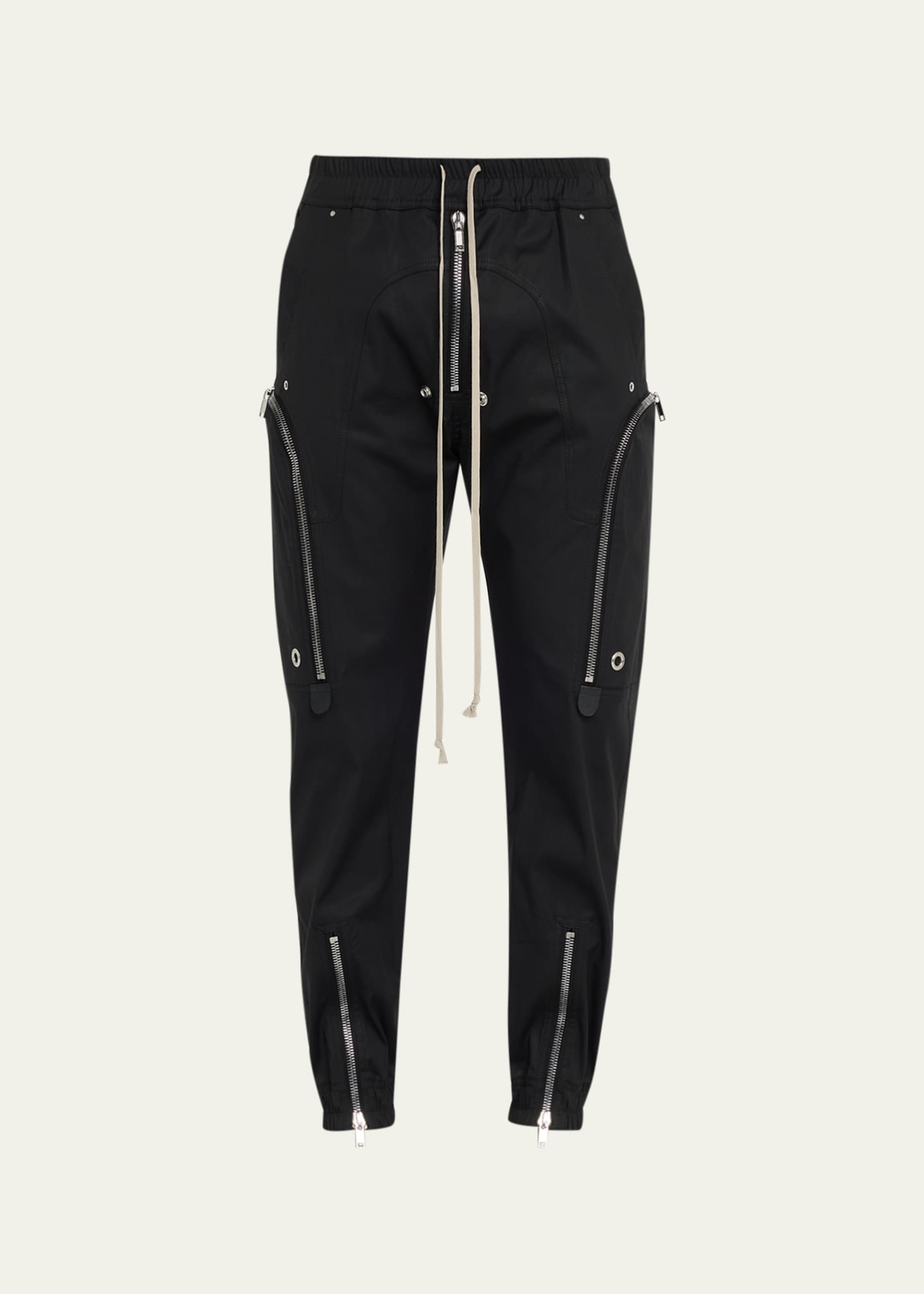 in a row】[UNISEX] Zipper Pocket Cargo Pants