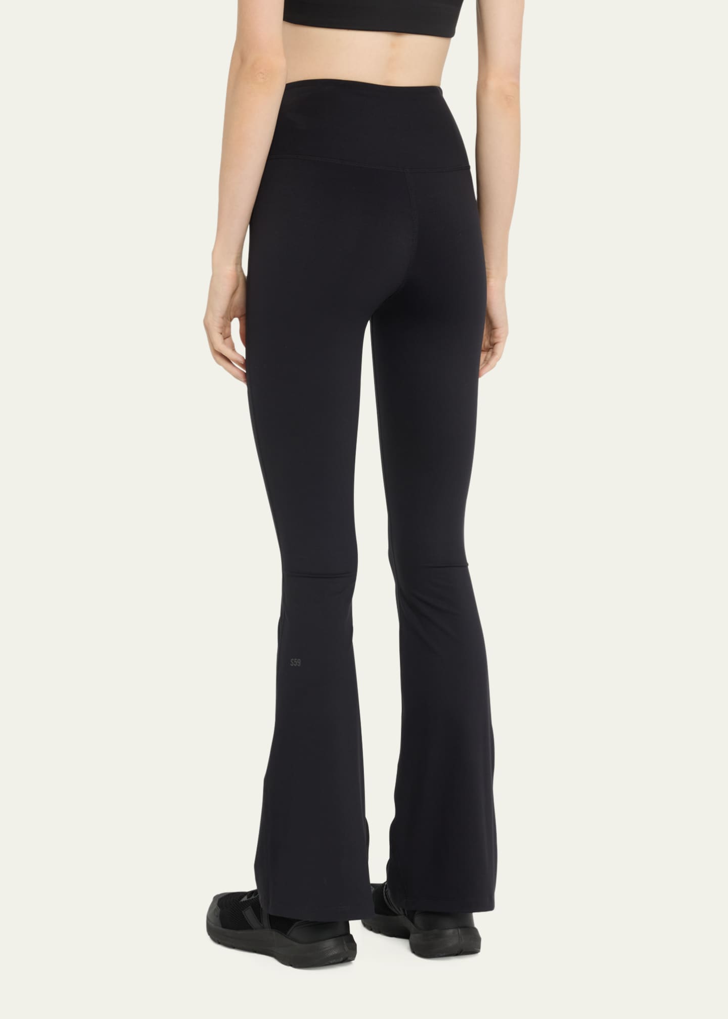 Flare Swoop Back High-Waisted Legging – Libby Story
