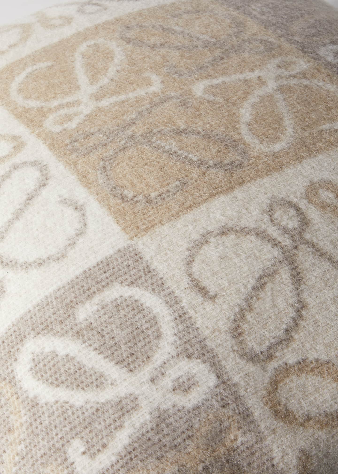 Loewe Anagram Cushion, 21" Square Bergdorf Goodman