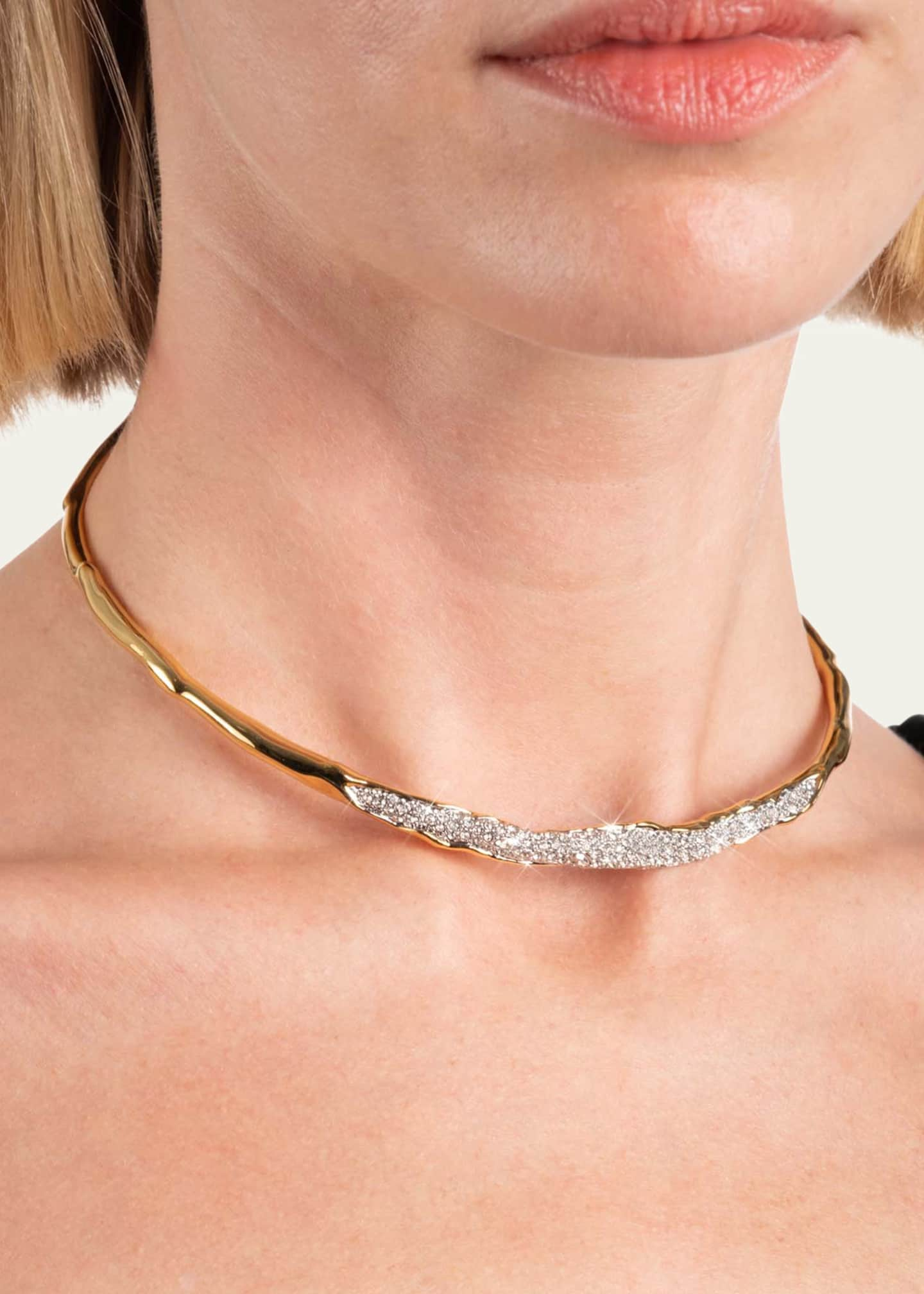 Thin Collar Necklace - Silver – ALEXIS BITTAR