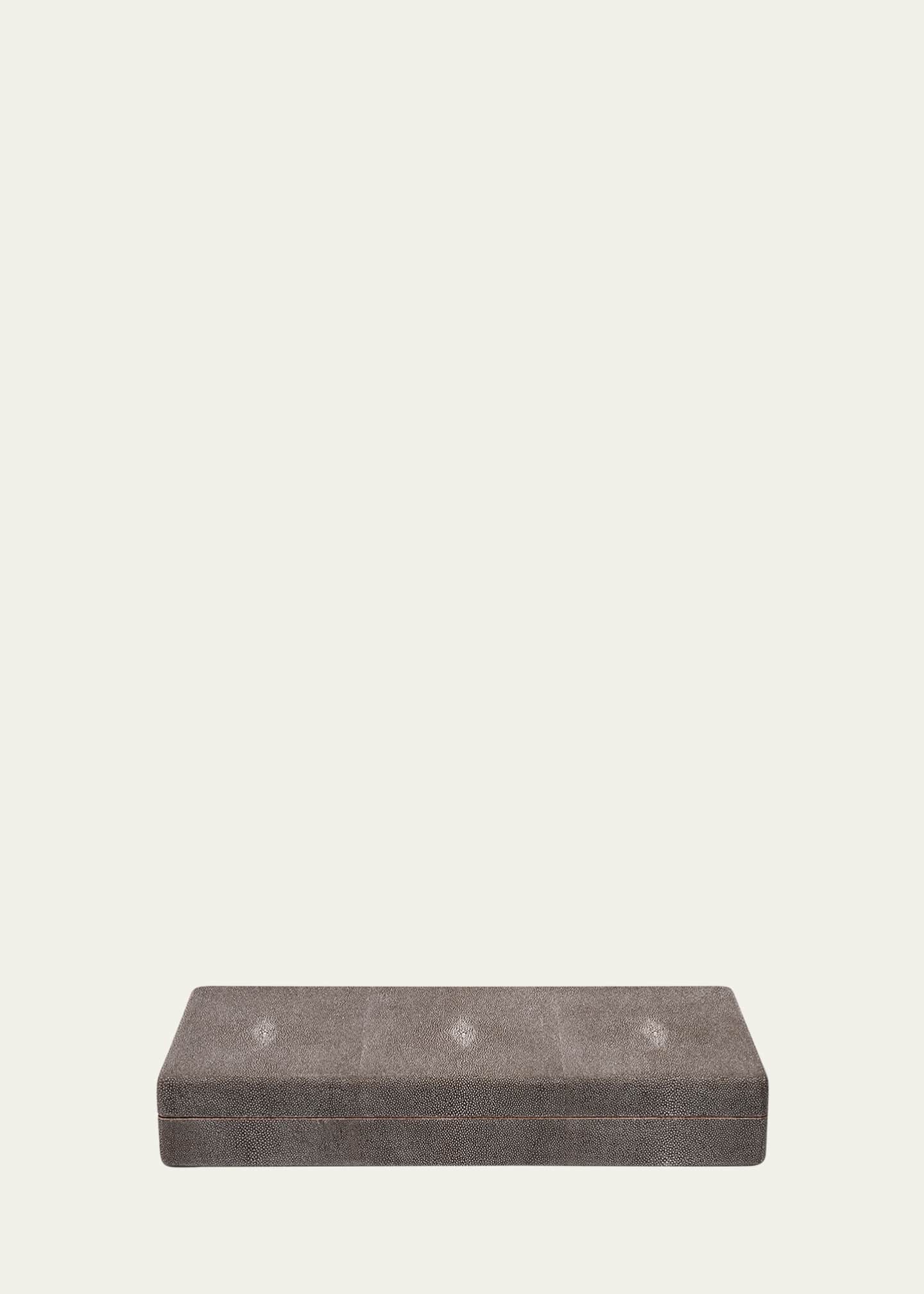AERIN Faux Shagreen Bamboo Bar Set Image 3 of 3