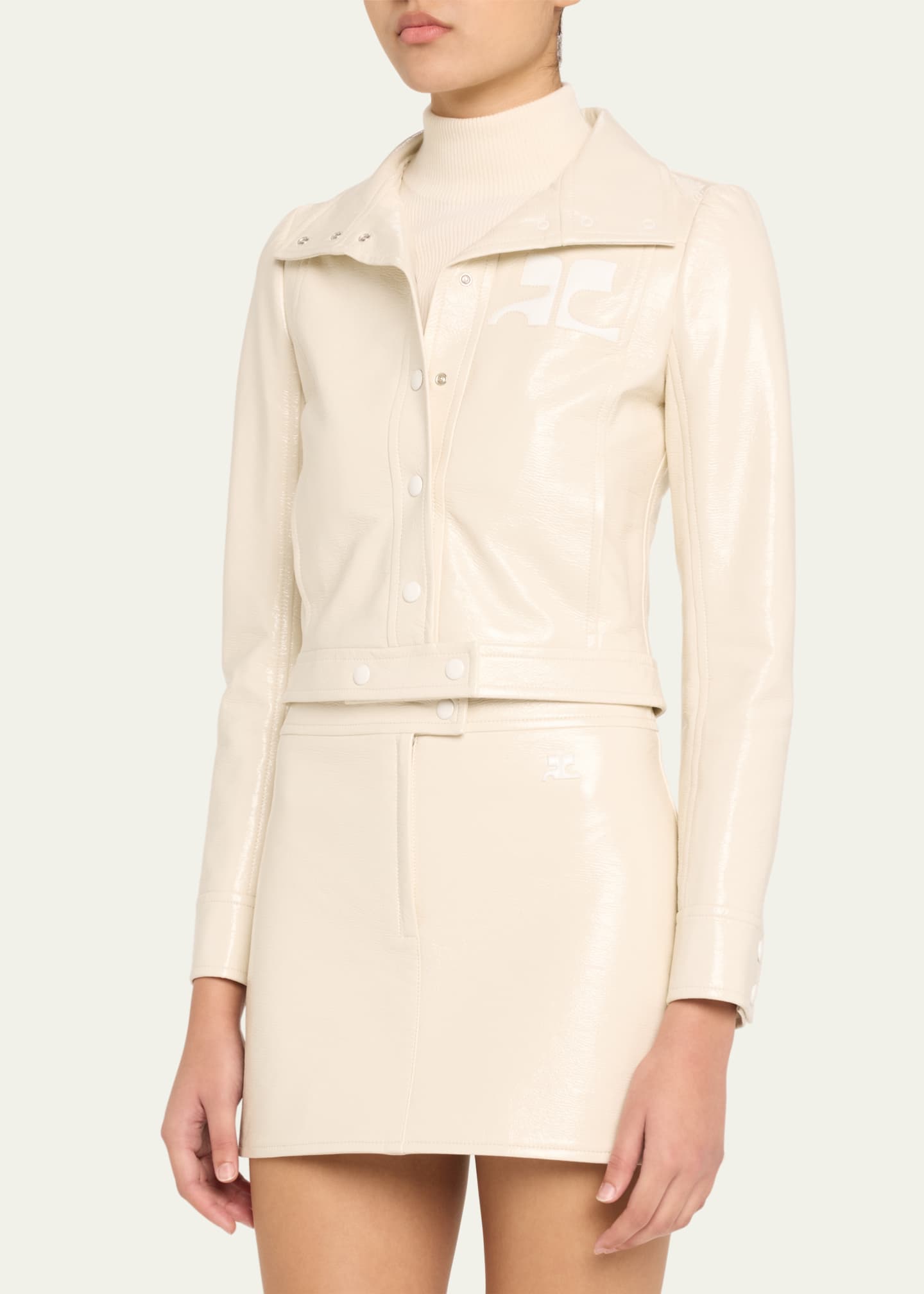 Courreges Vinyl Reedition Jacket Image 4 of 5