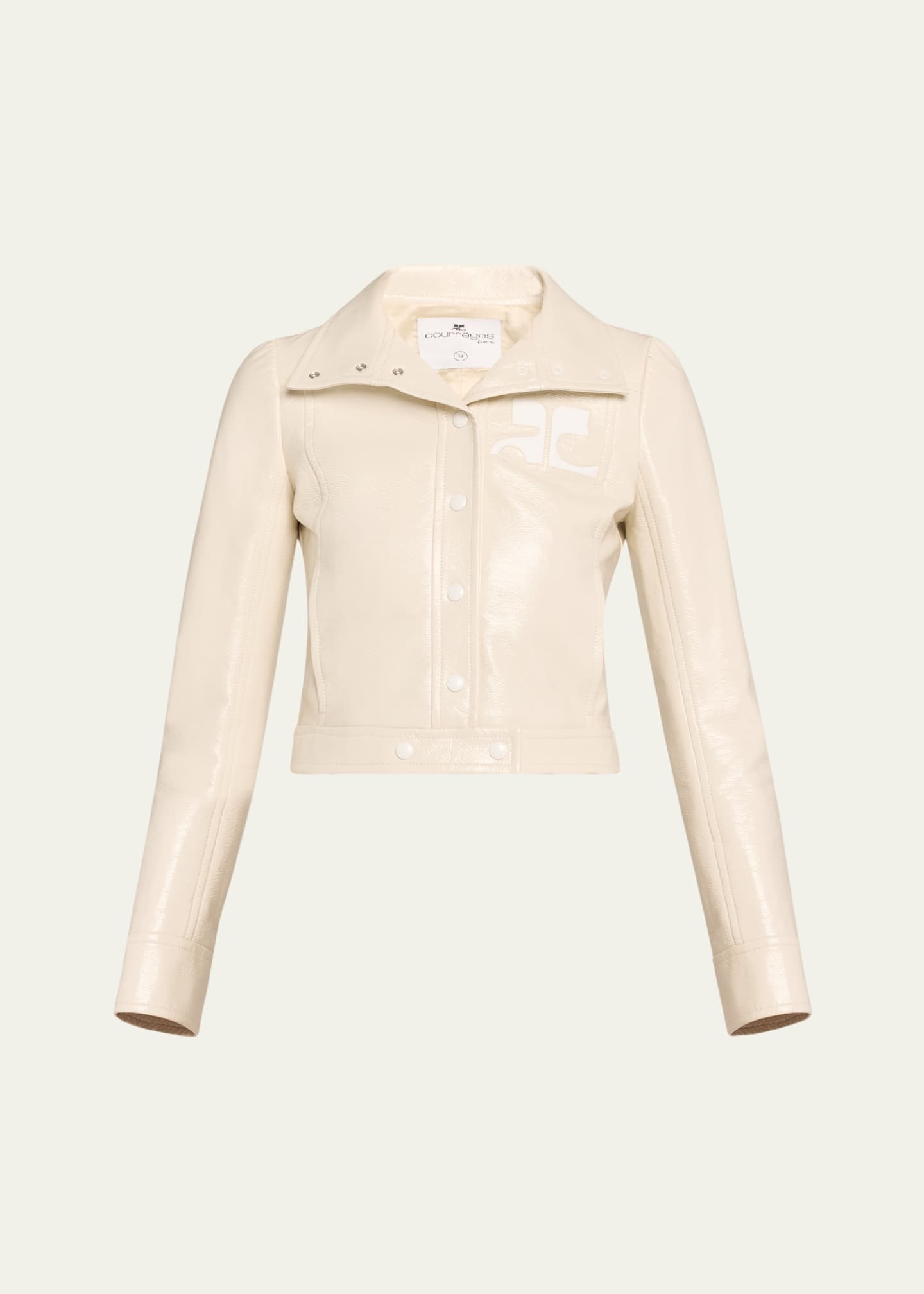 Courreges Vinyl Reedition Jacket Image 1 of 5