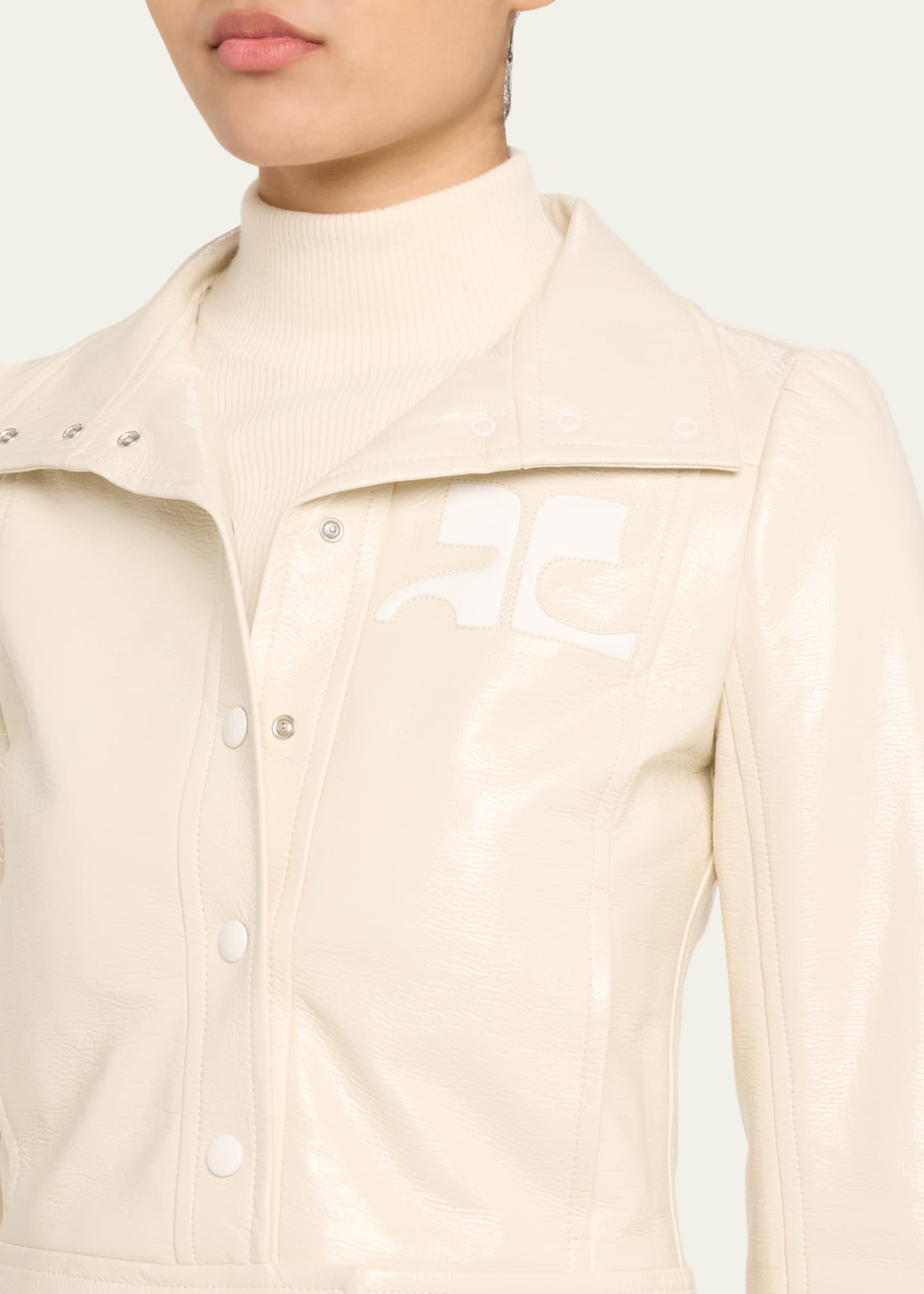 Courreges Vinyl Reedition Jacket Image 5 of 5