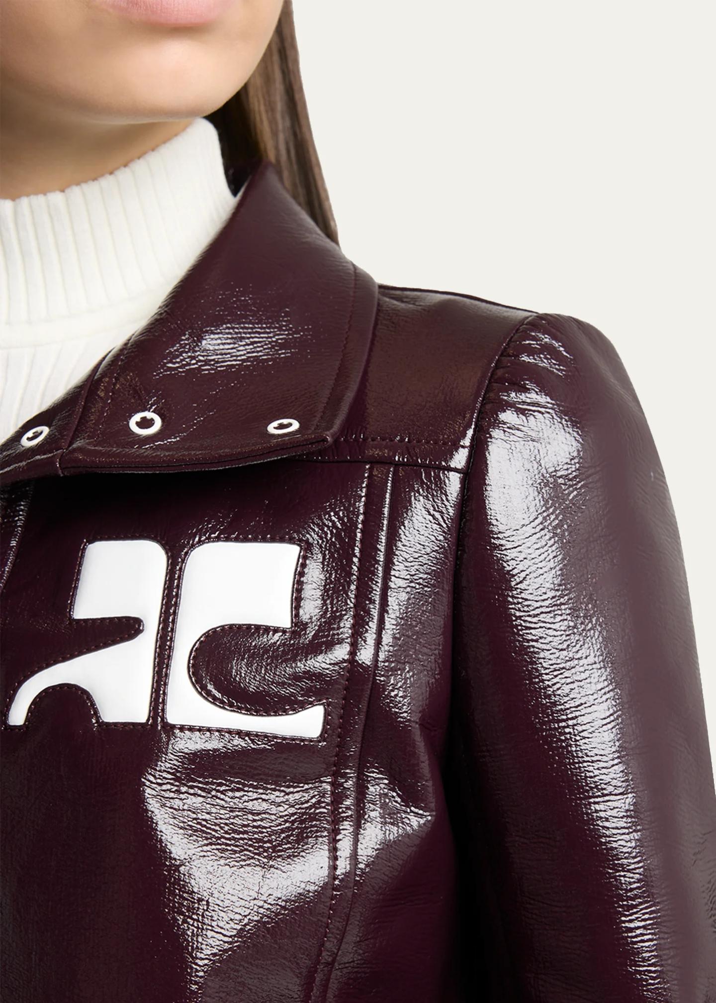 Courreges Vinyl Reedition Jacket - Bergdorf Goodman