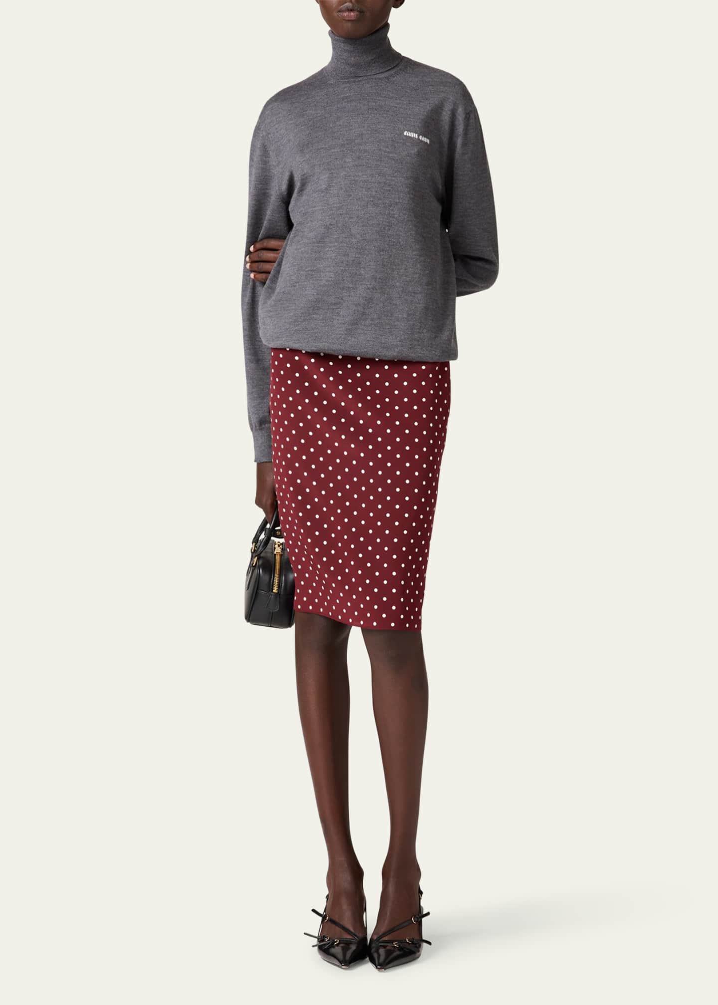 Miu Miu Wool Turtleneck Sweater Image 2 of 4
