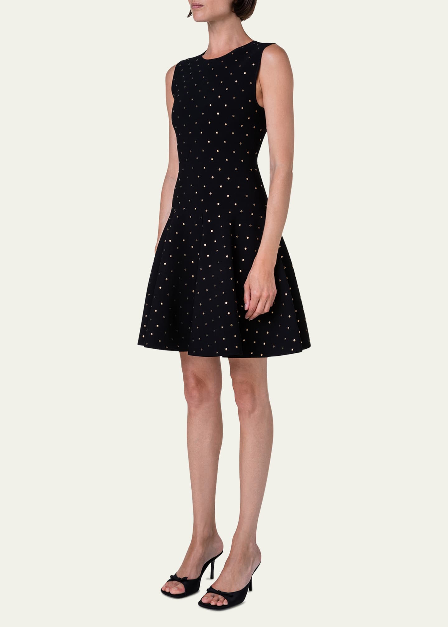 akris punto polka dot dress