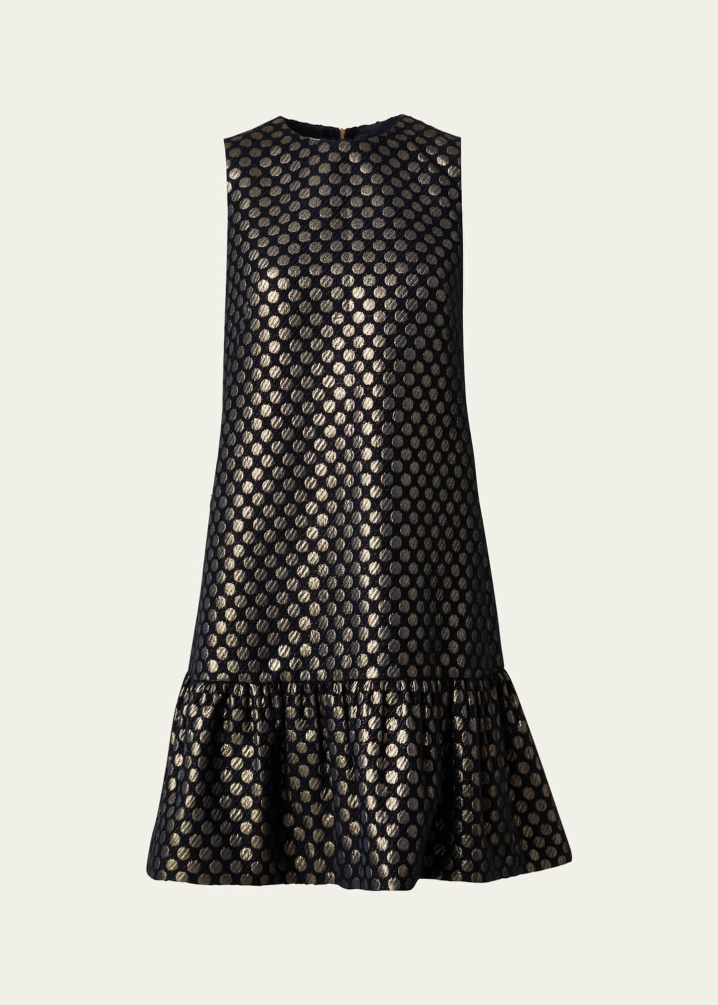 akris punto polka dot dress