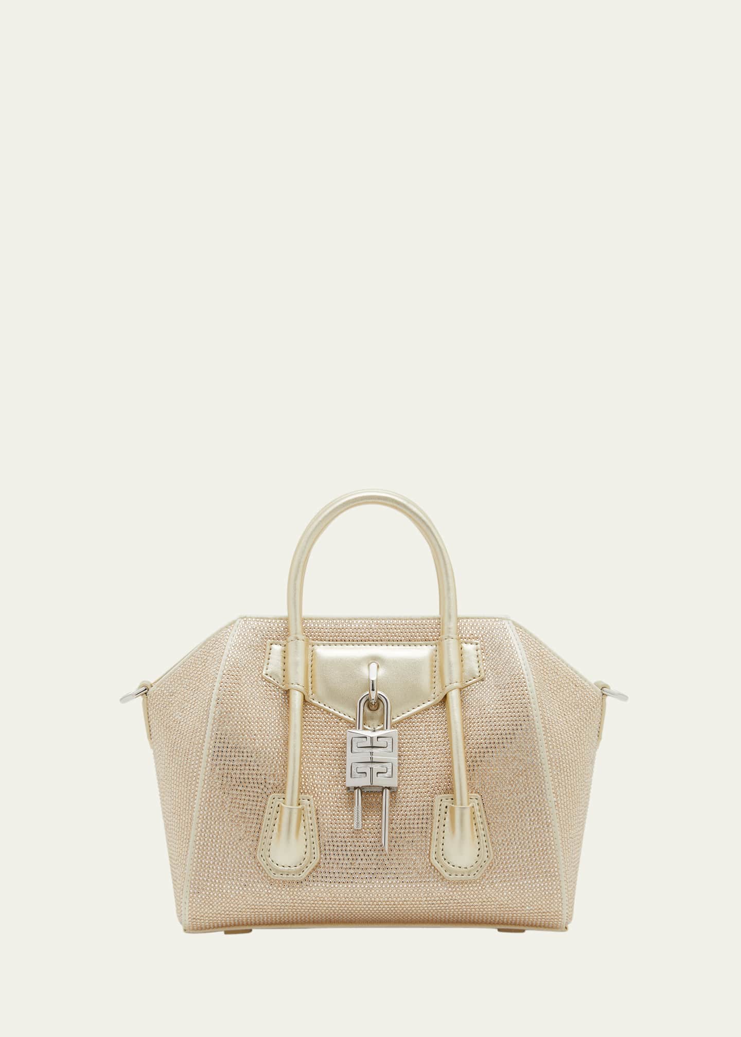 Givenchy Mini Antigona Leather Top Handle Bag