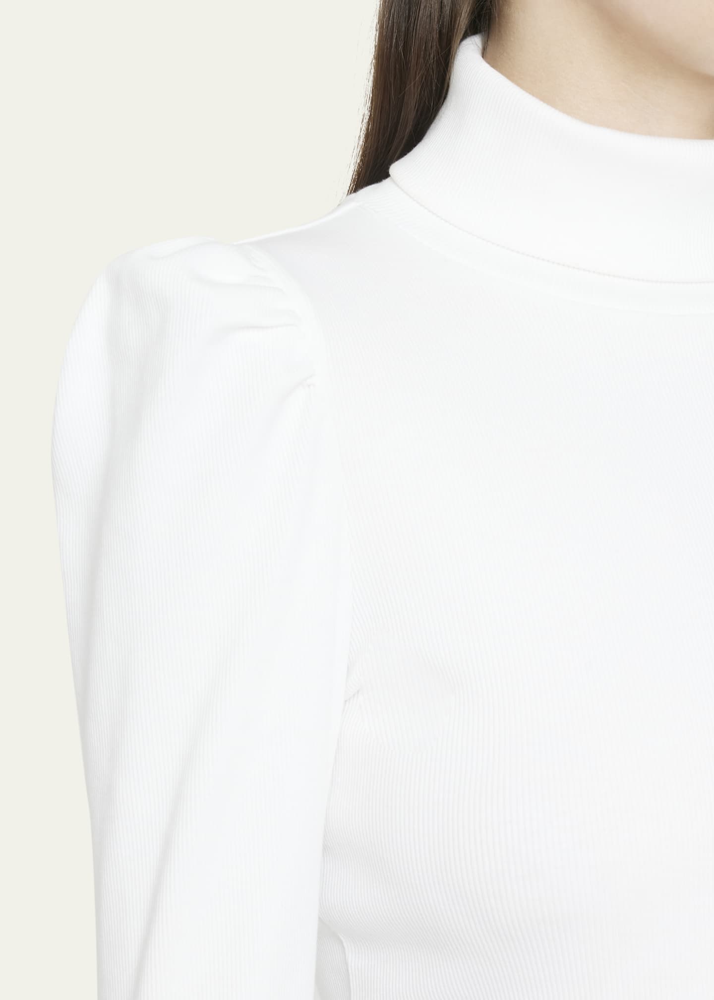 Veronica Beard Cedar Long-Sleeve Turtleneck Image 5 of 5