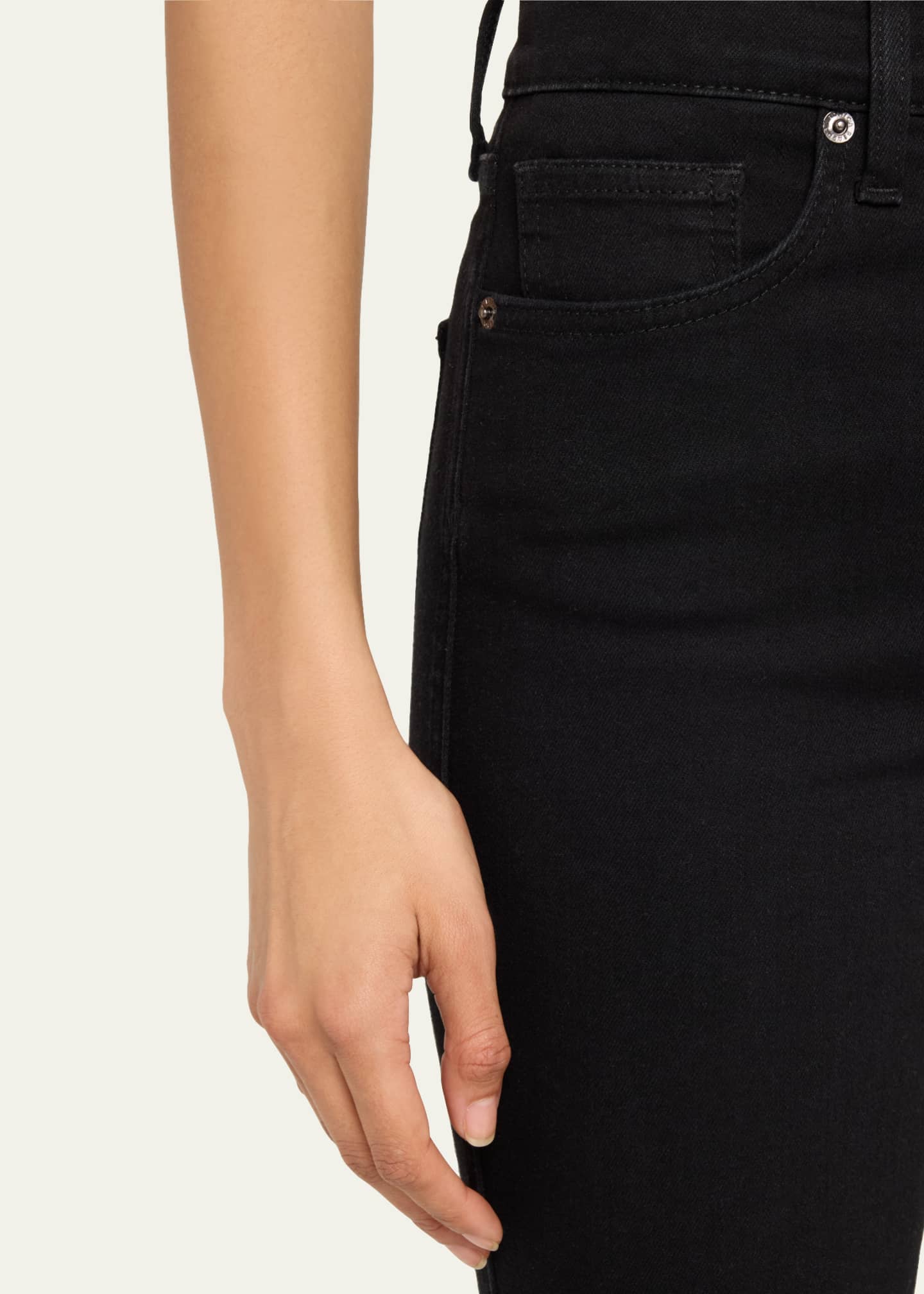 Veronica Beard Carson High Rise Ankle Flare Jeans Image 5 of 5
