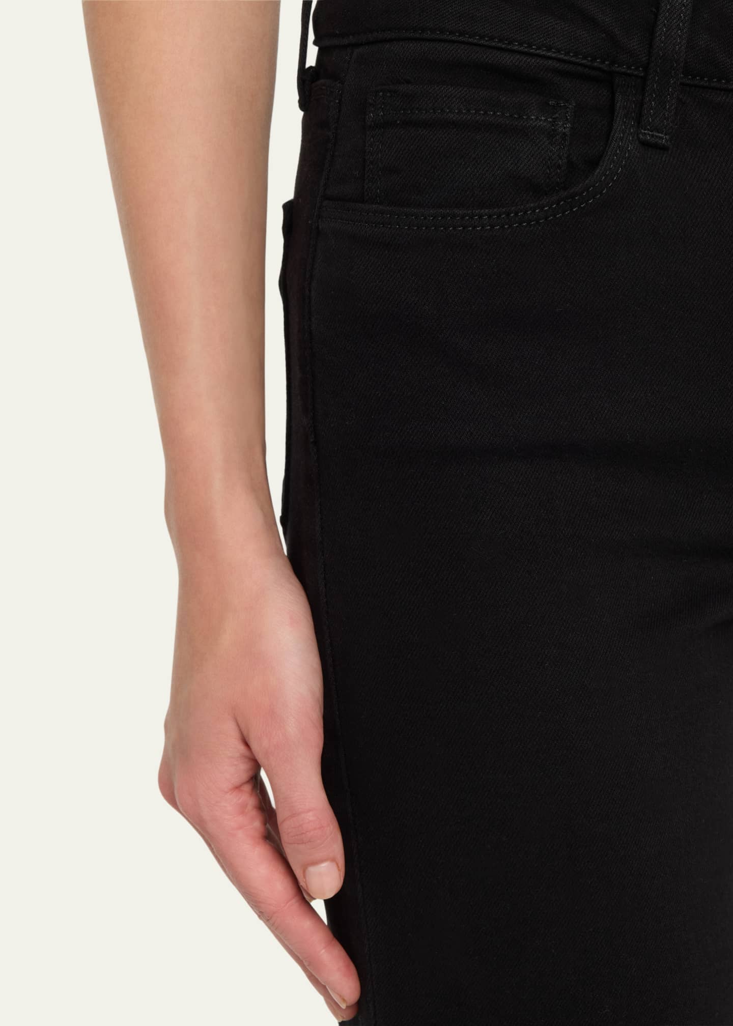 L'Agence Sera High Rise Sneaker Flare Jeans Image 5 of 5