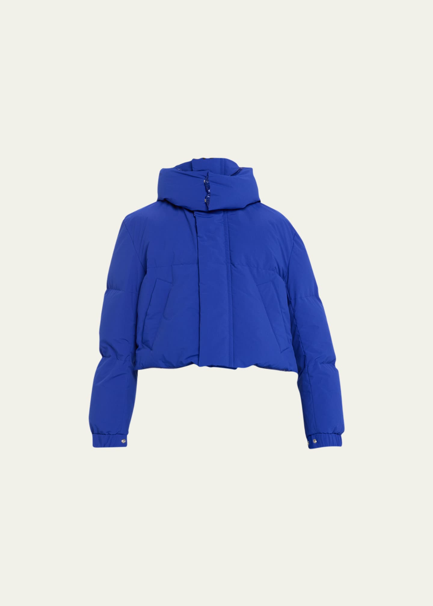 SACAI Cropped Padded Puffer Jacket Bergdorf Goodman