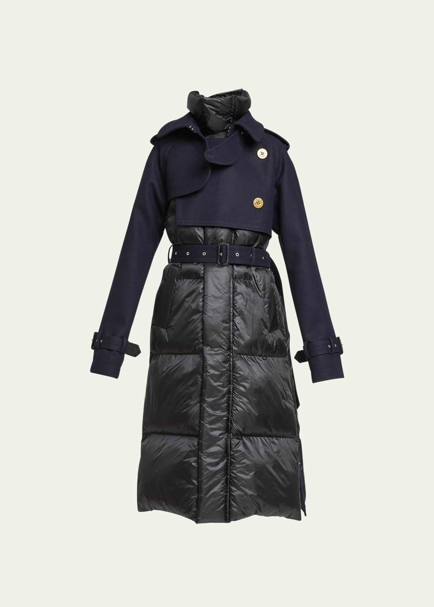 Sacai coat store sale