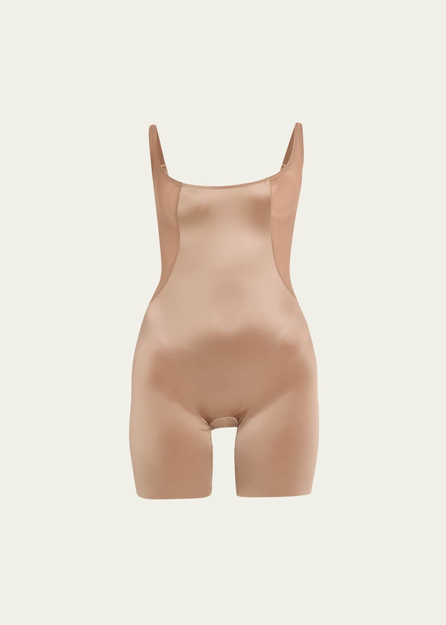 Spanx Open-Bust Mid-Thigh Shaping Bodysuit Image 1 of 4