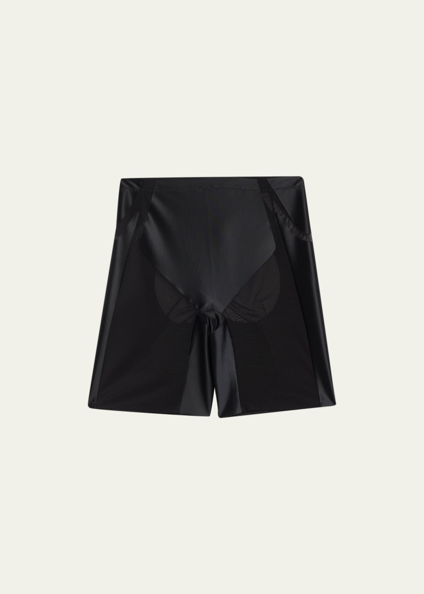 Spanx Haute Contour Sheer Mid-Thigh Shaper Shorts - Bergdorf Goodman