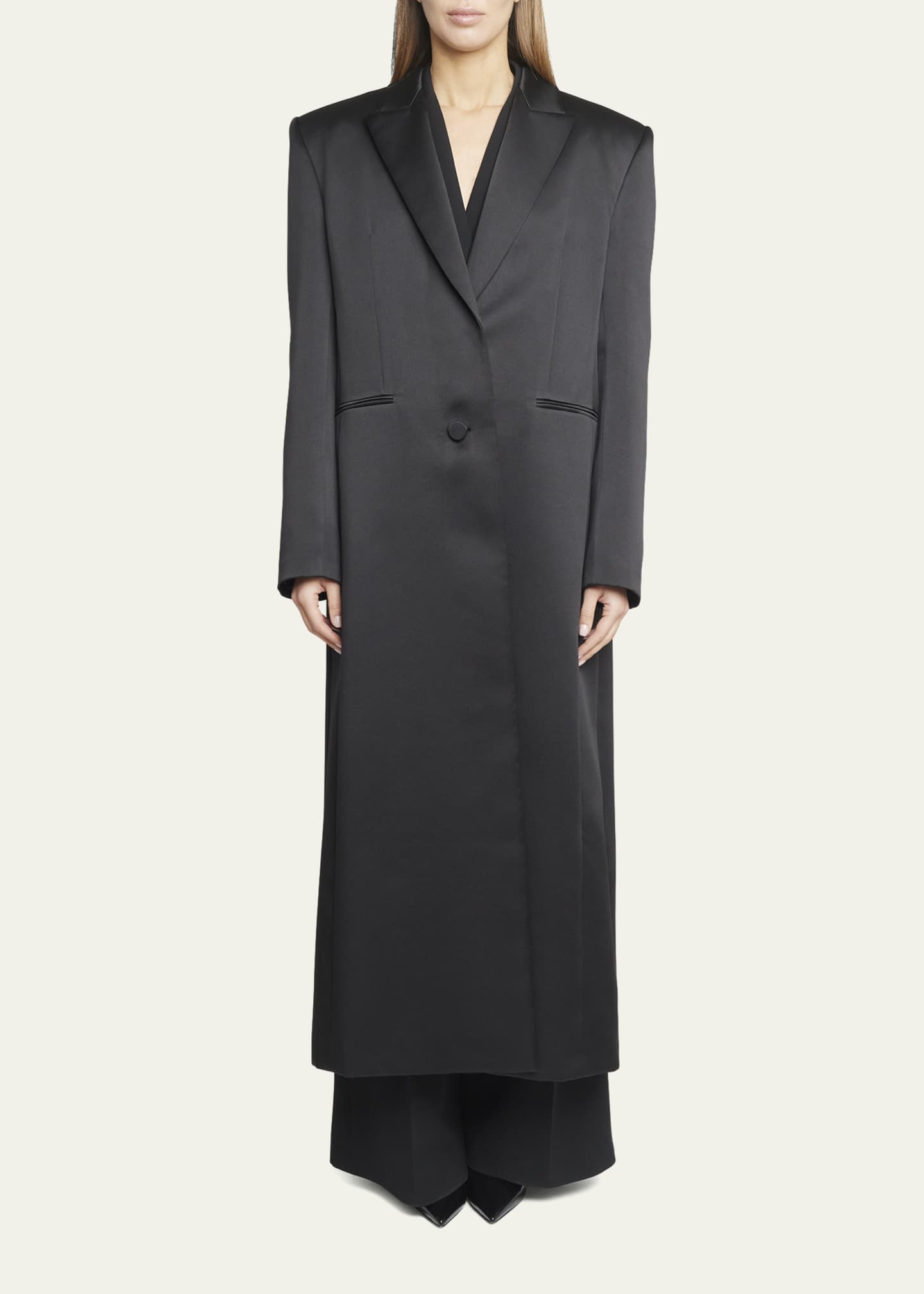 Givenchy Structured Long Blazer Coat - Bergdorf Goodman