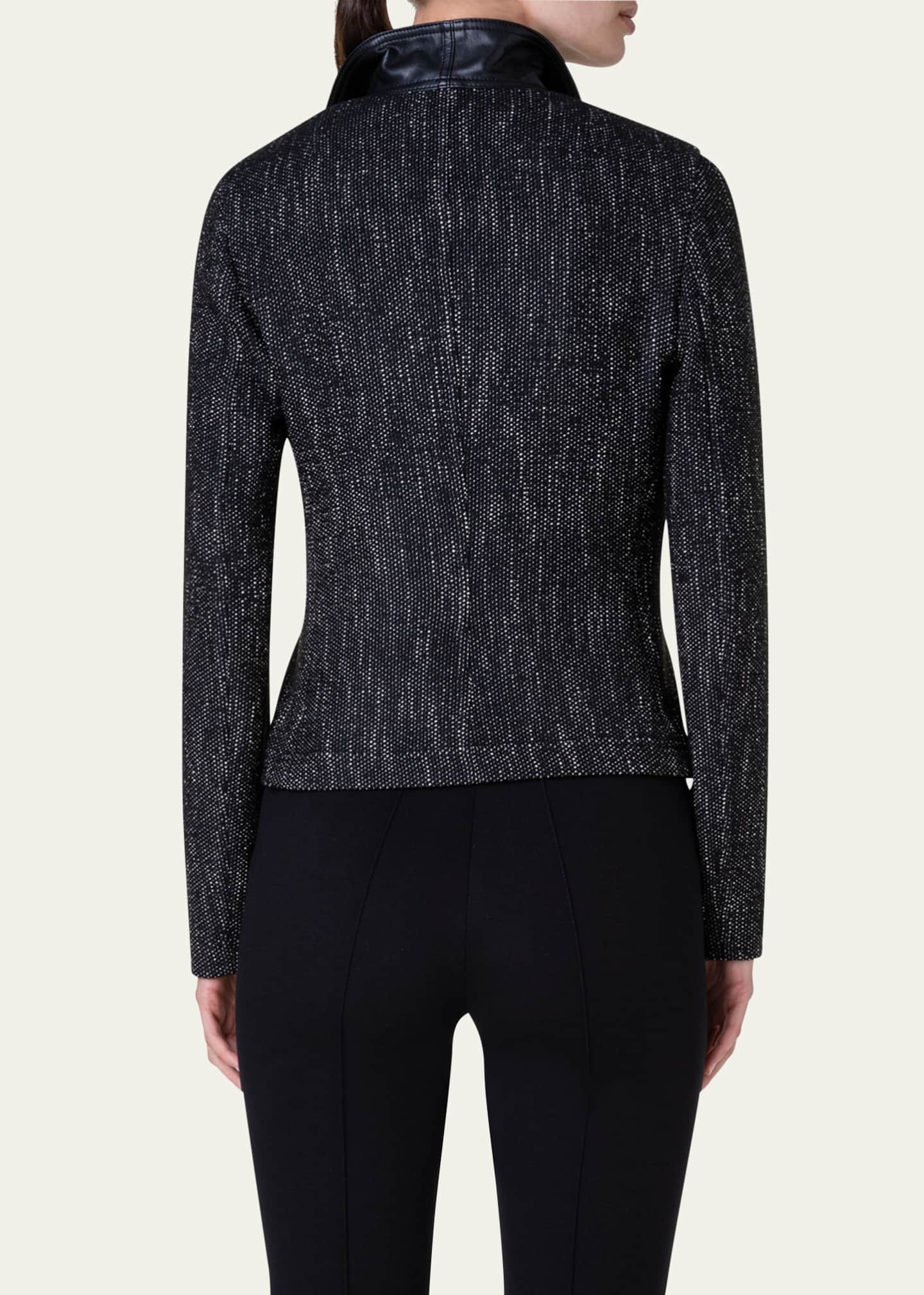 Boucle moto jacket on sale