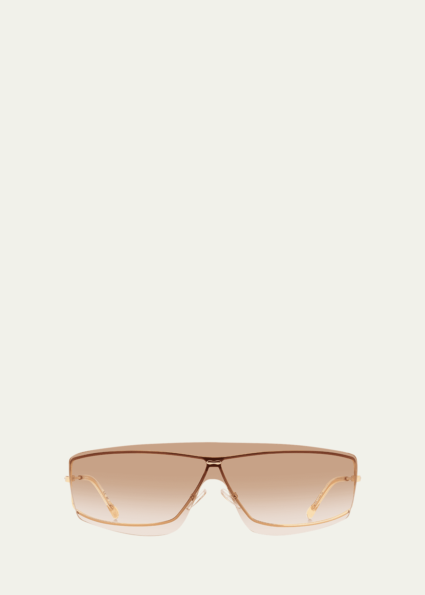Isabel Marant Metal & Acetate Shield Sunglasses Image 1 of 5