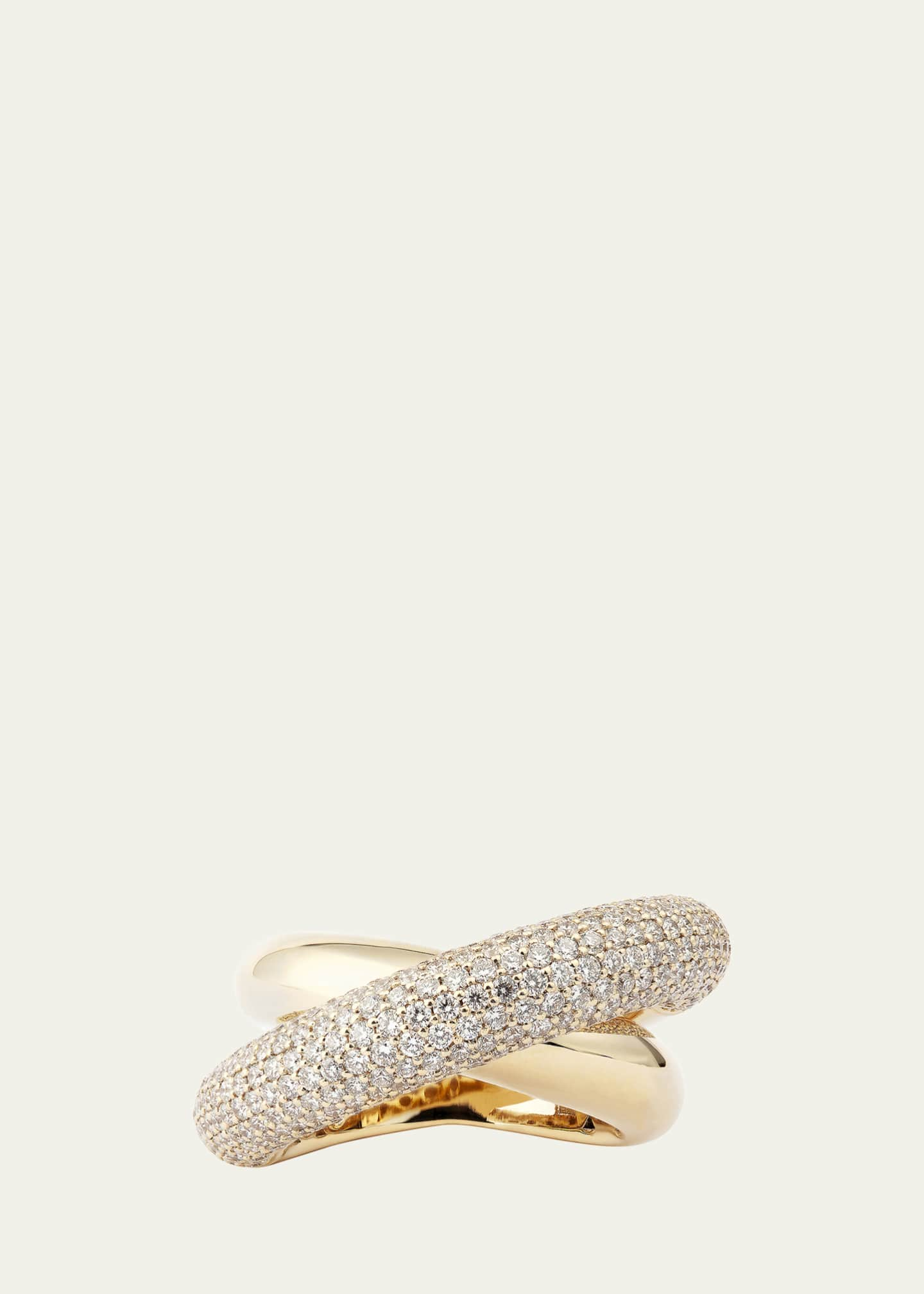 Bottega Veneta® Women's Loop Bracelet in Yellow Gold. Shop online now.