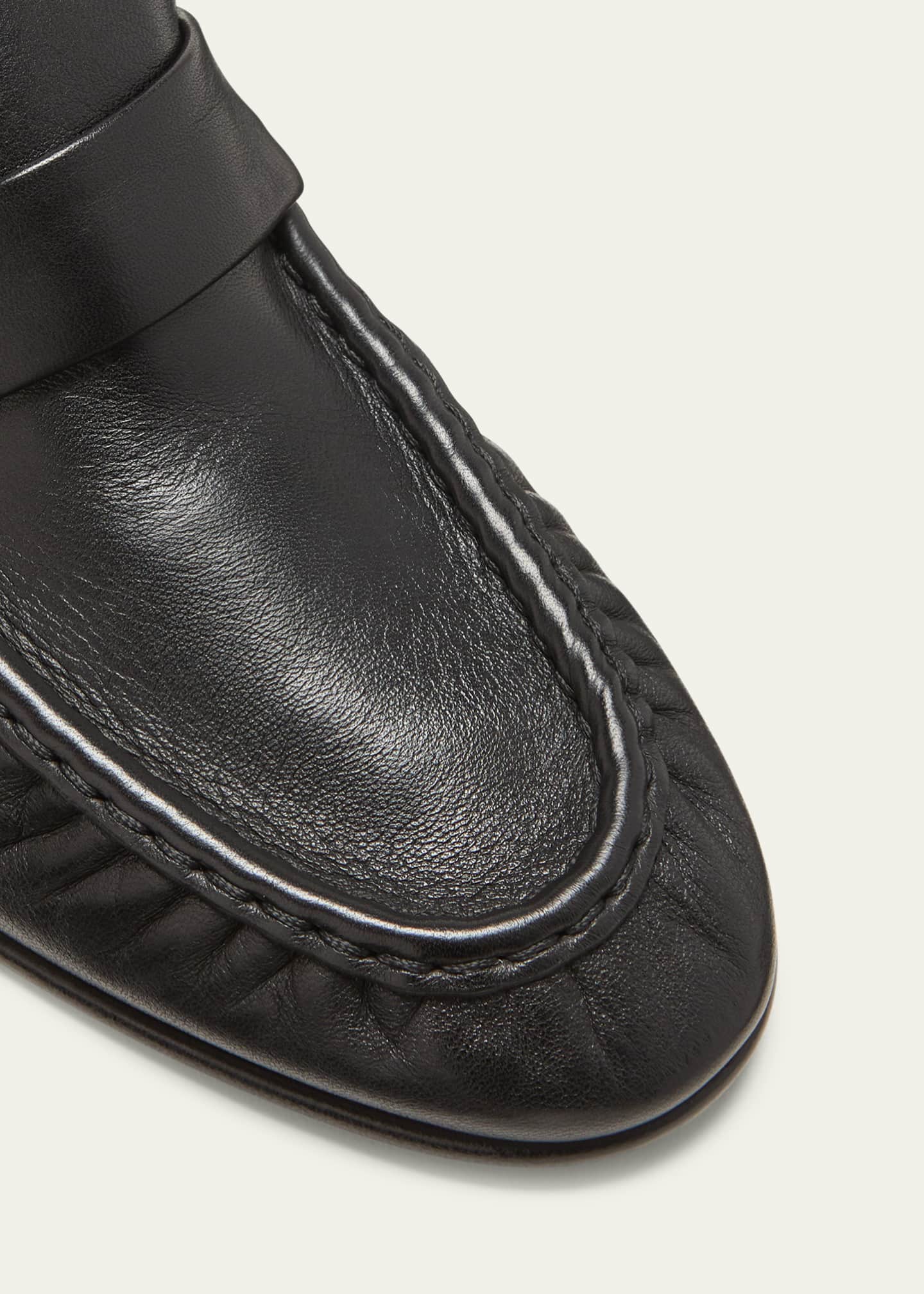 Soft leather loafers womens shop
