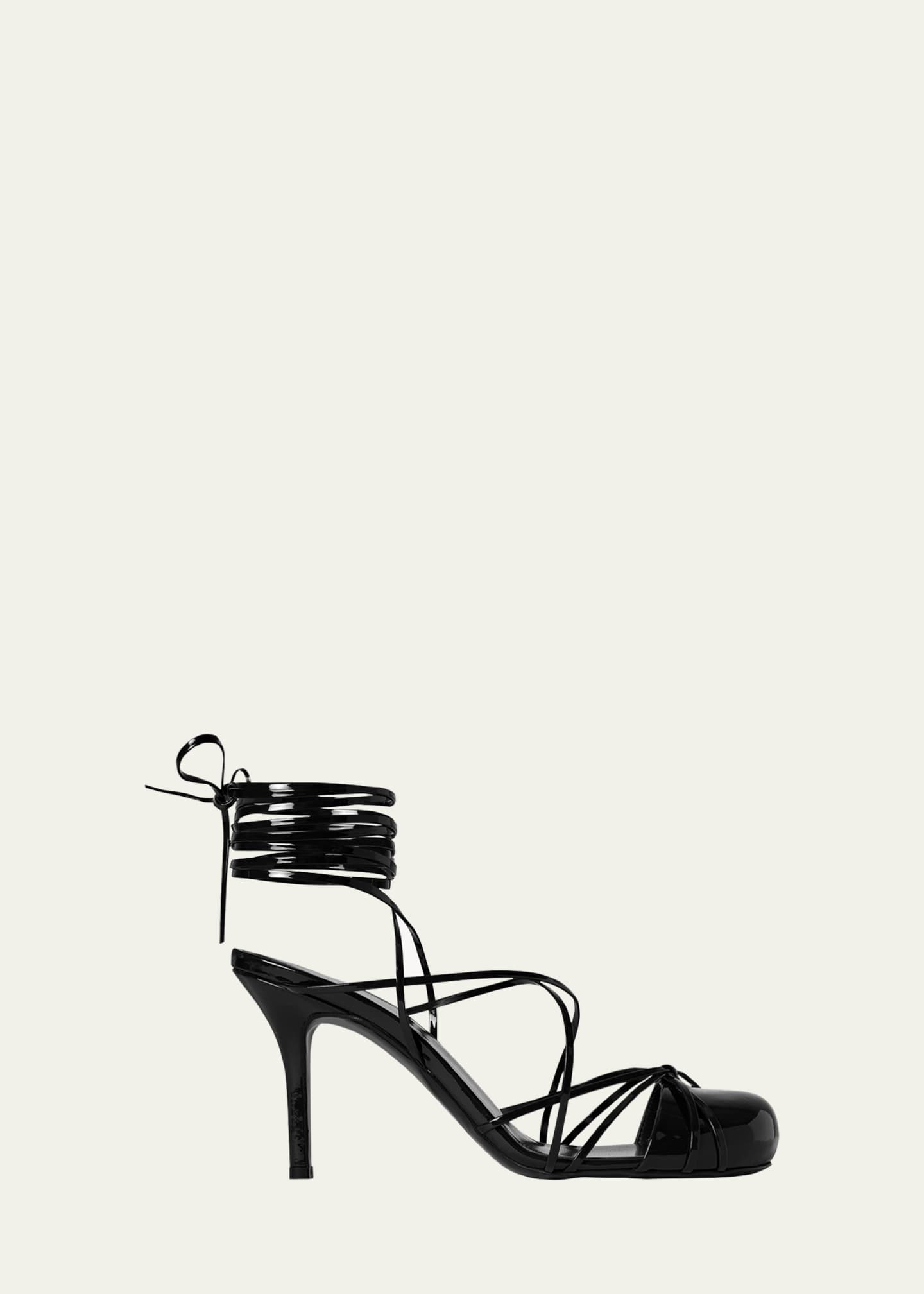 Ankle wrap high heels sale