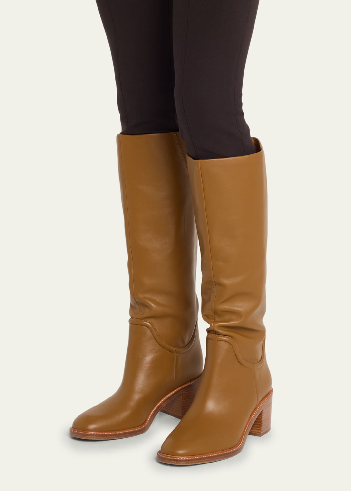 Vince leather boots discount