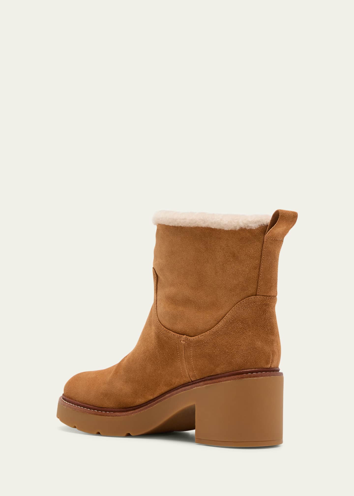 Vince shearling discount boots