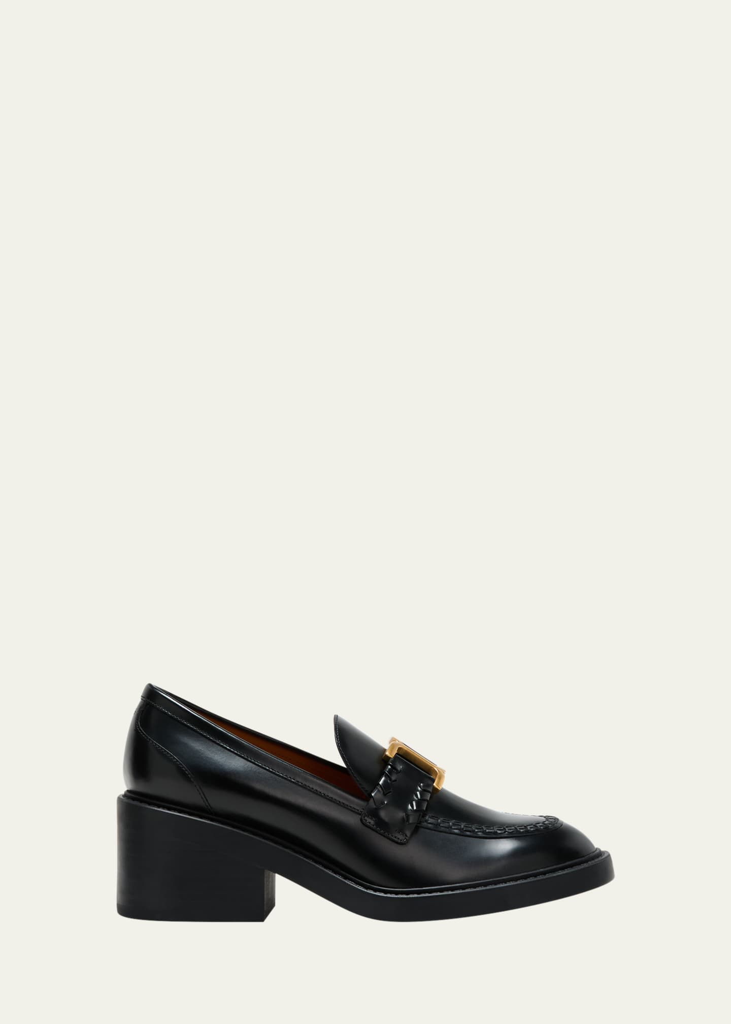 Chloe loafers sale clearance