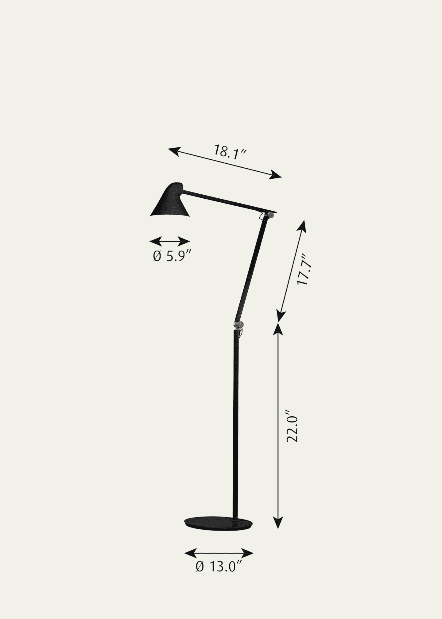 Louis Poulsen NJP Floor Lamp Image 2 of 5