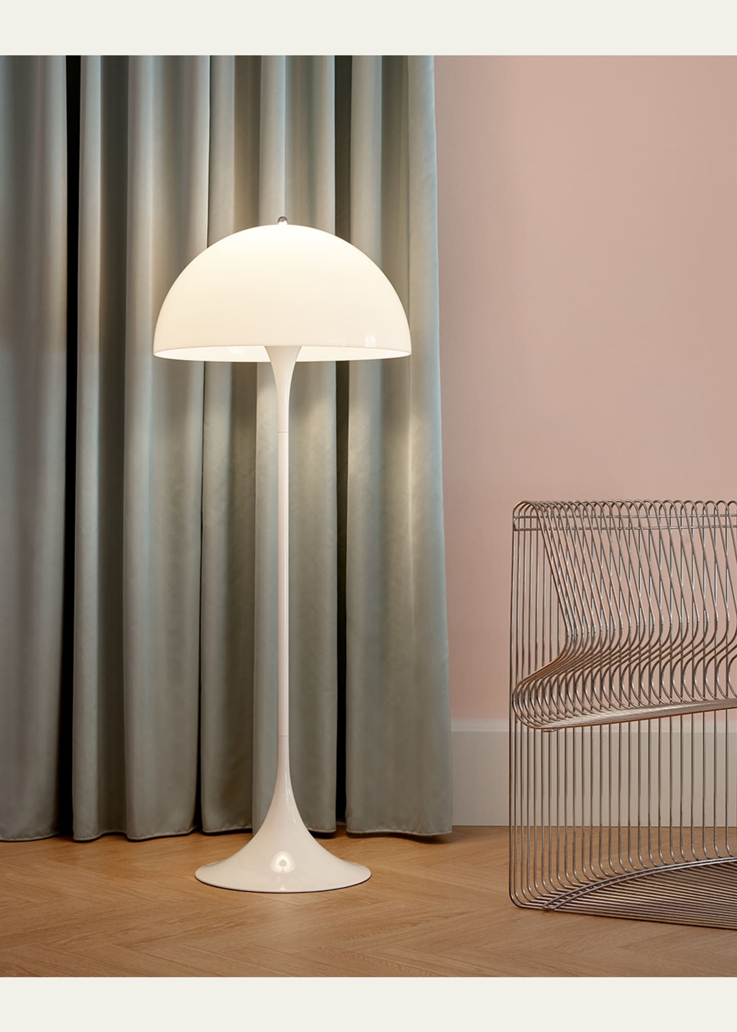 Louis Poulsen Panthella Acrylic Floor Lamp, 54" Image 3 of 5
