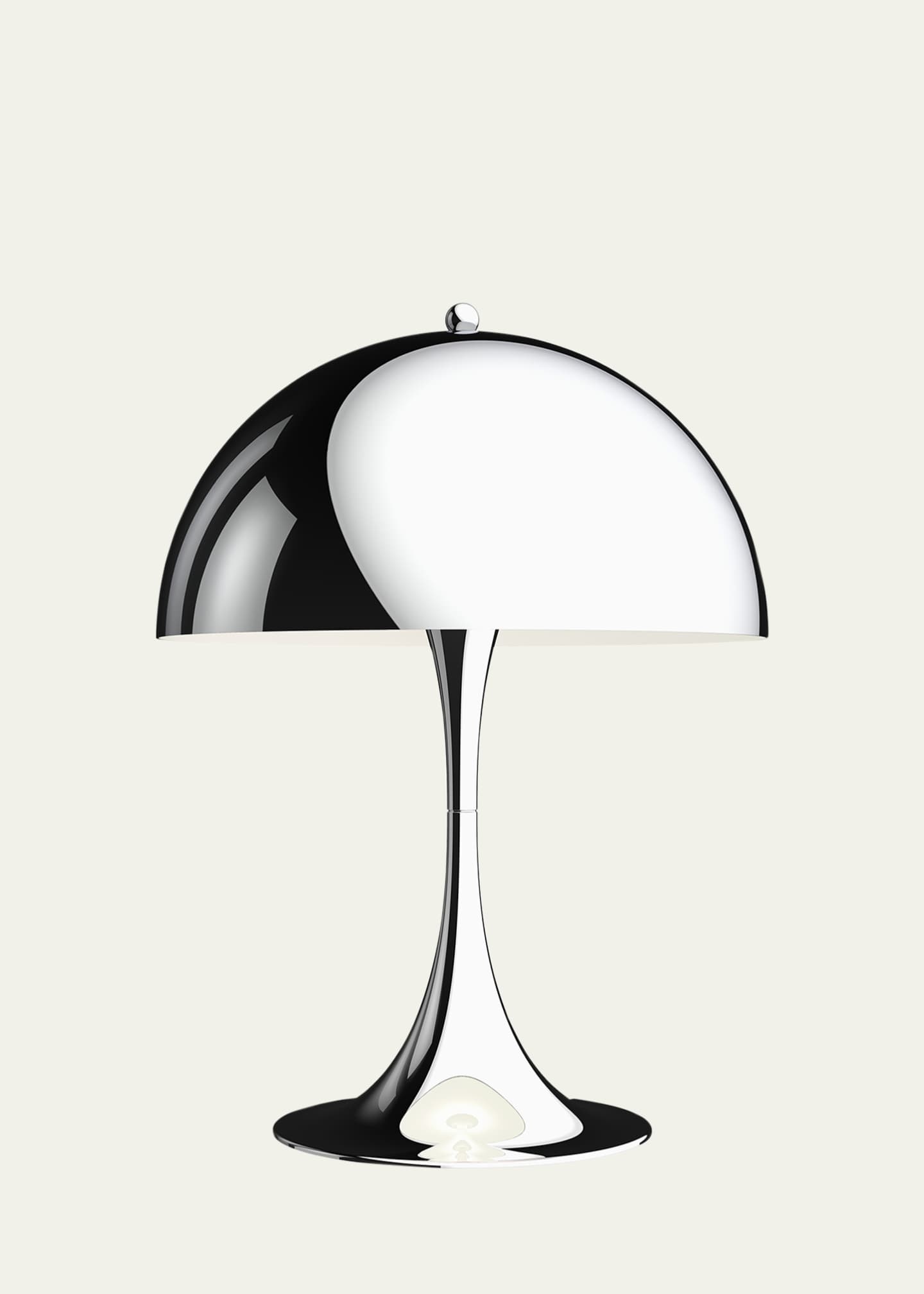 Louis Poulsen Panthella 320 Table Lamp, High Luster Chrome-Plated Image 1 of 5