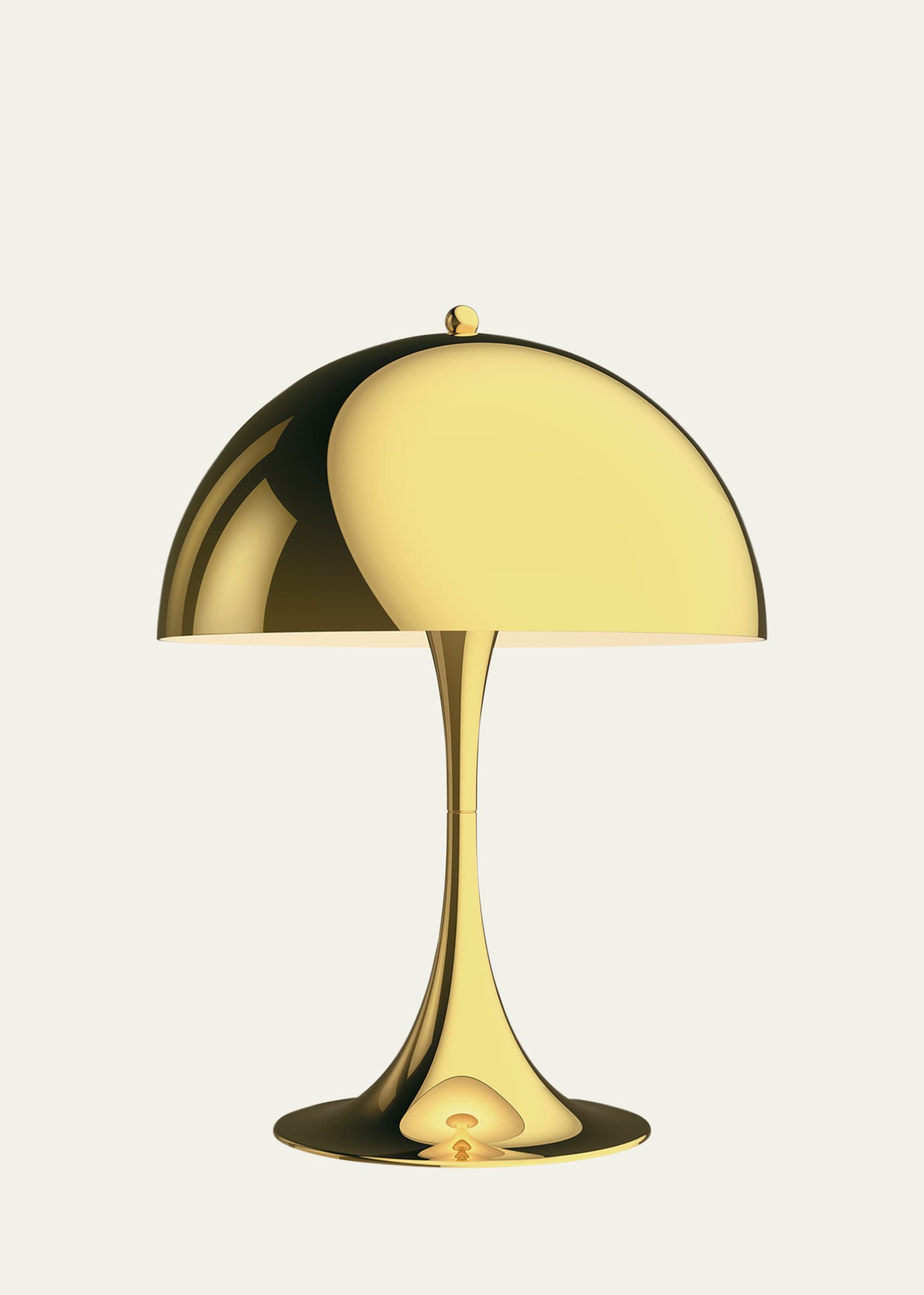 Louis Poulsen Panthella 320 Table Lamp, Metalized Brass Image 1 of 5