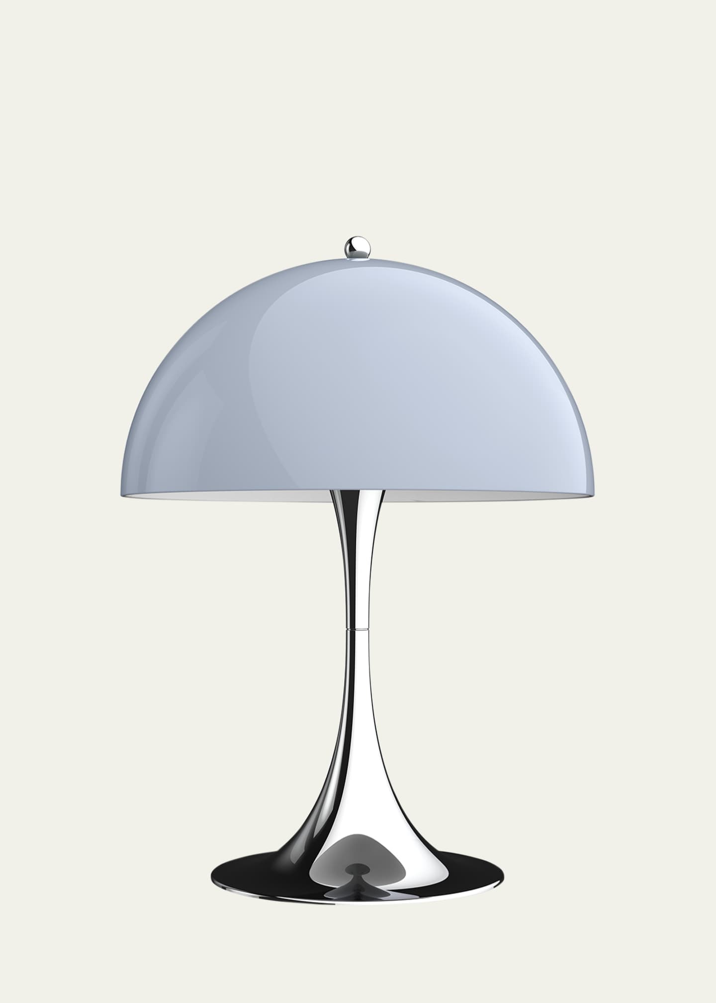 Louis Poulsen Panthella 320 Table Lamp, Grey Opal Acrylic Image 1 of 5