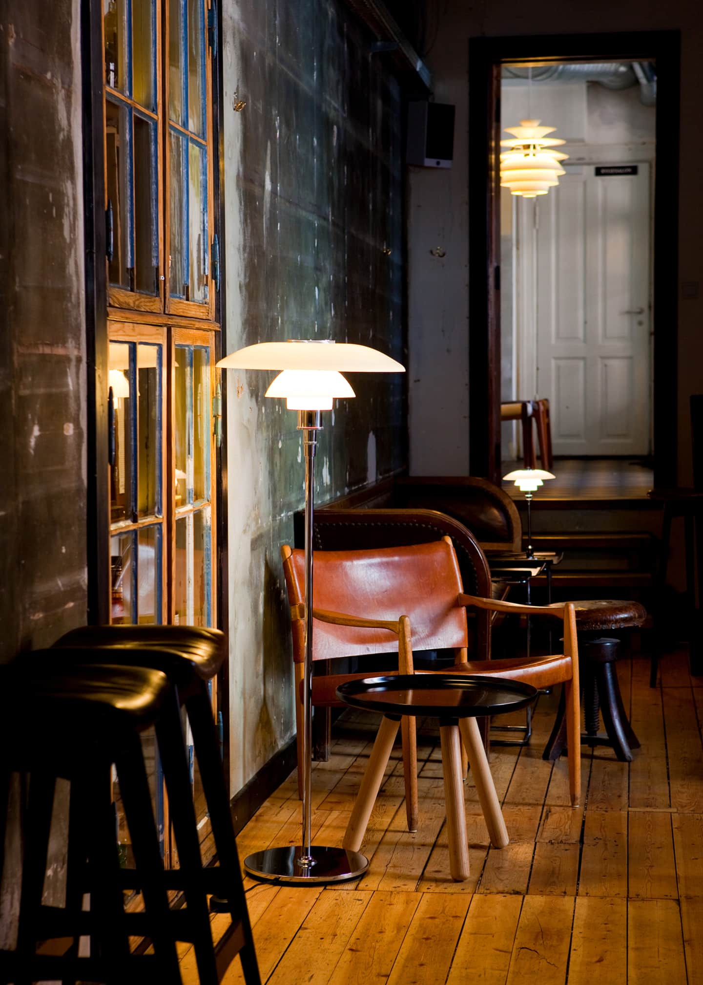 Louis Poulsen PH 4-3 High Lustre Chrome-Plated Floor Lamp Image 4 of 5