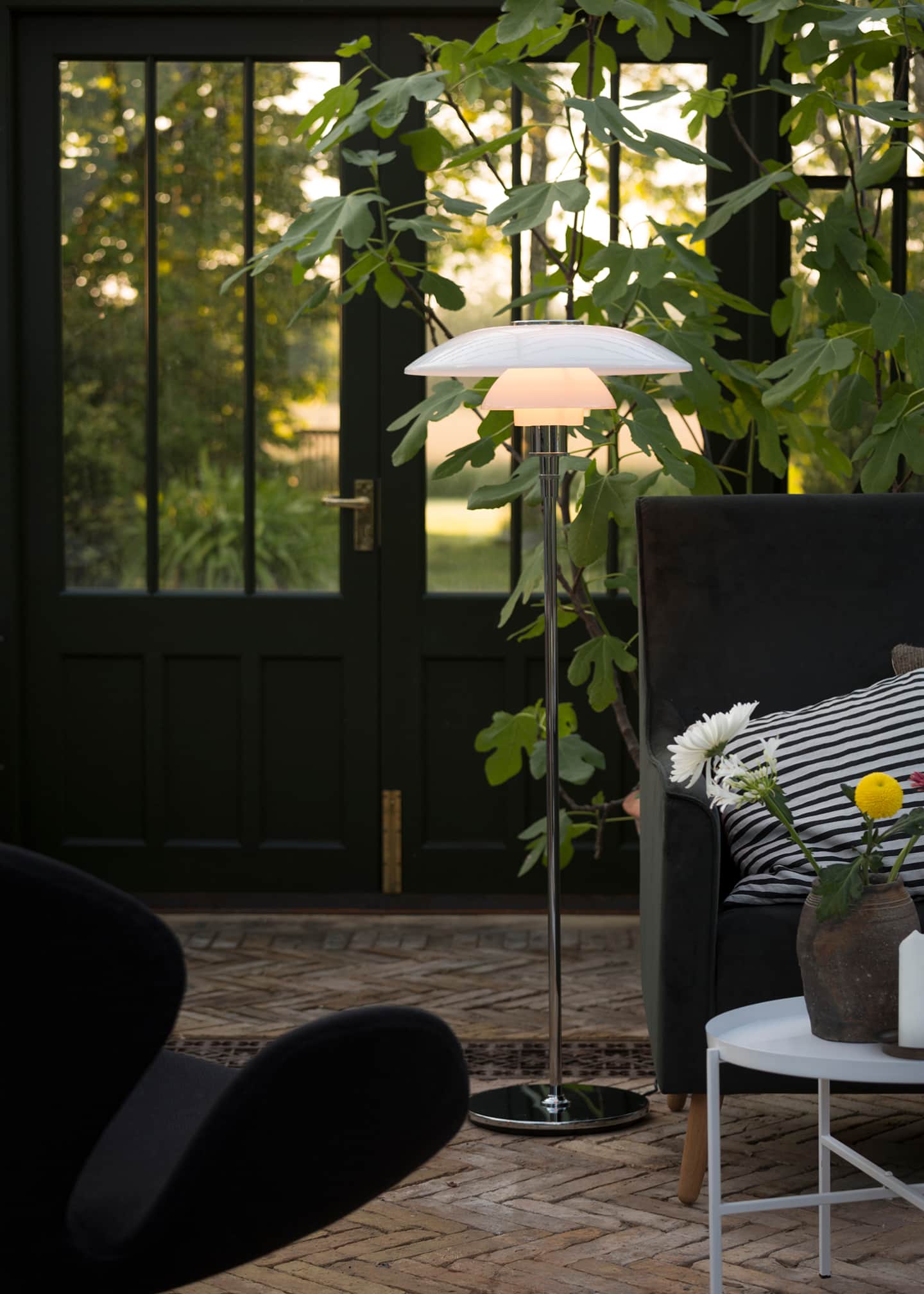 Louis Poulsen PH 4-3 High Lustre Chrome-Plated Floor Lamp Image 5 of 5
