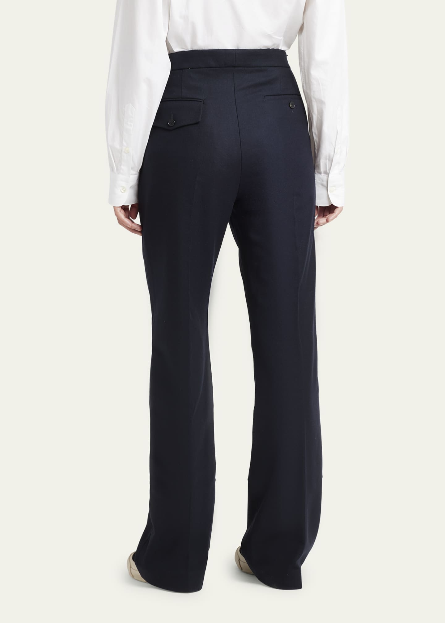 SETCHU Flannel Straight Leg Pants Image 3 of 5