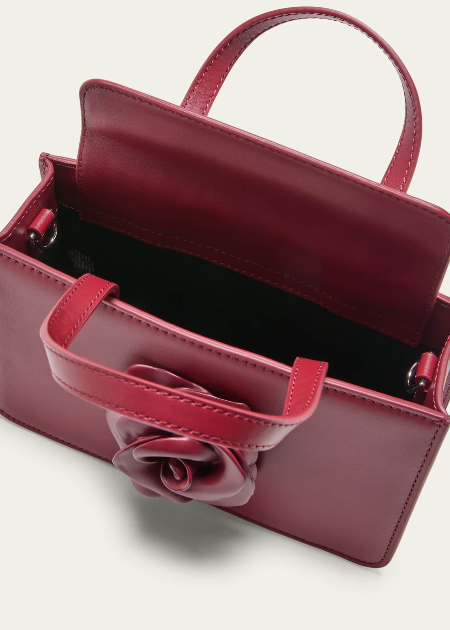 Patent leather handbag Puppets and Puppets Pink in Patent leather
