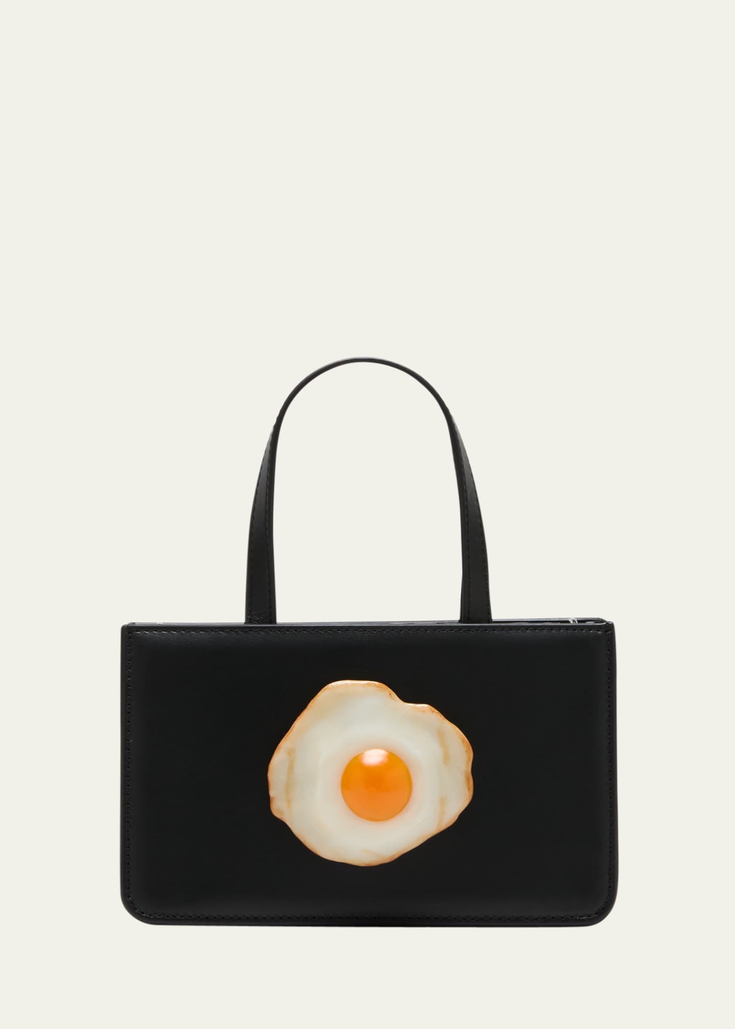 PUPPETS AND PUPPETS Small Egg Leather TopHandle Bag Bergdorf Goodman
