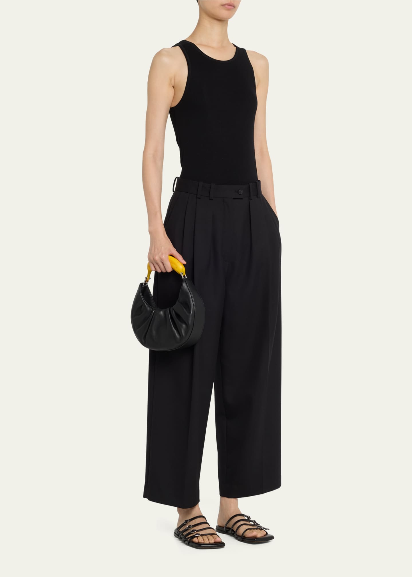 PUPPETS AND PUPPETS Banana Leather Hobo Bag Bergdorf Goodman