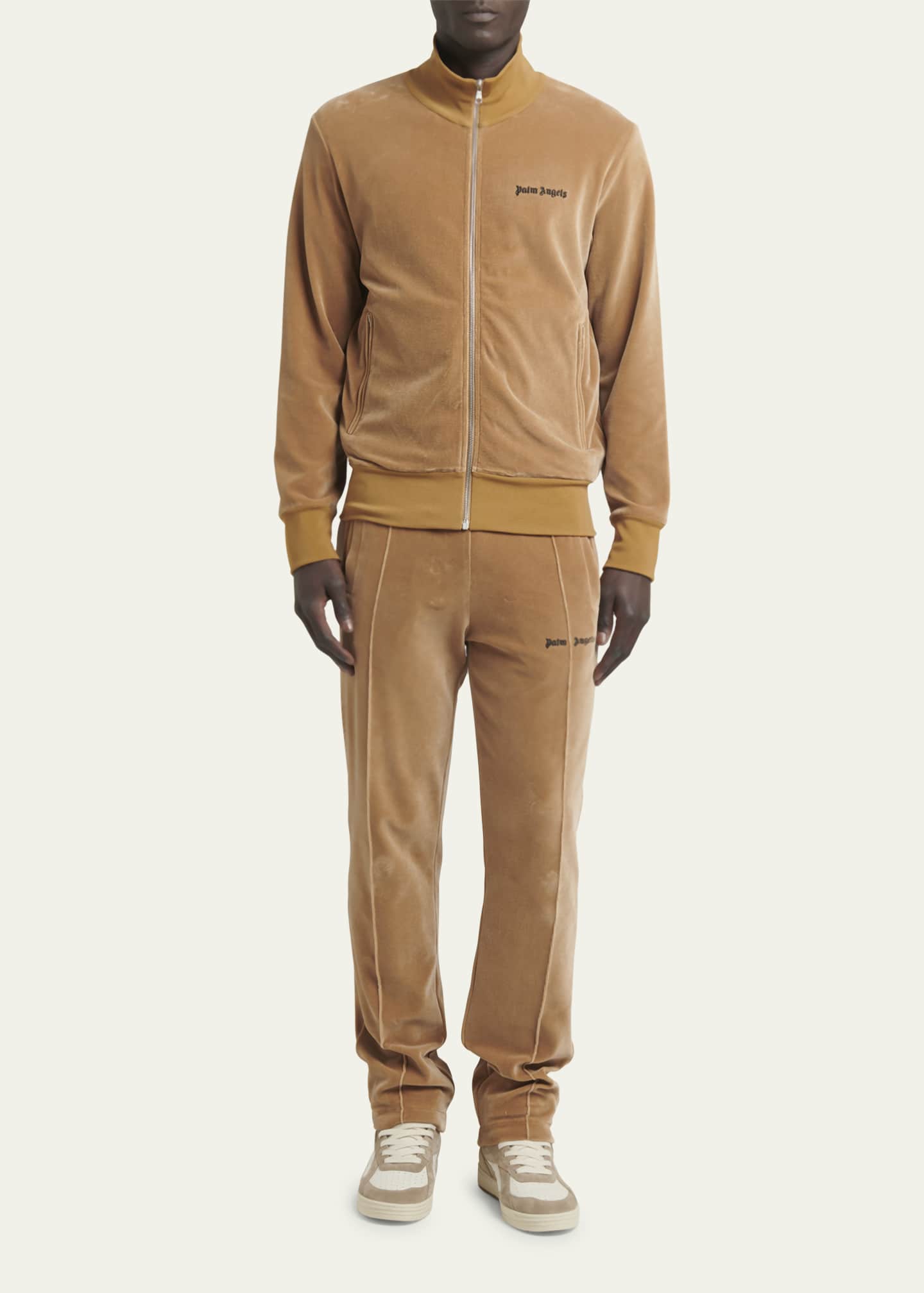 Palm angels sales track jacket velour