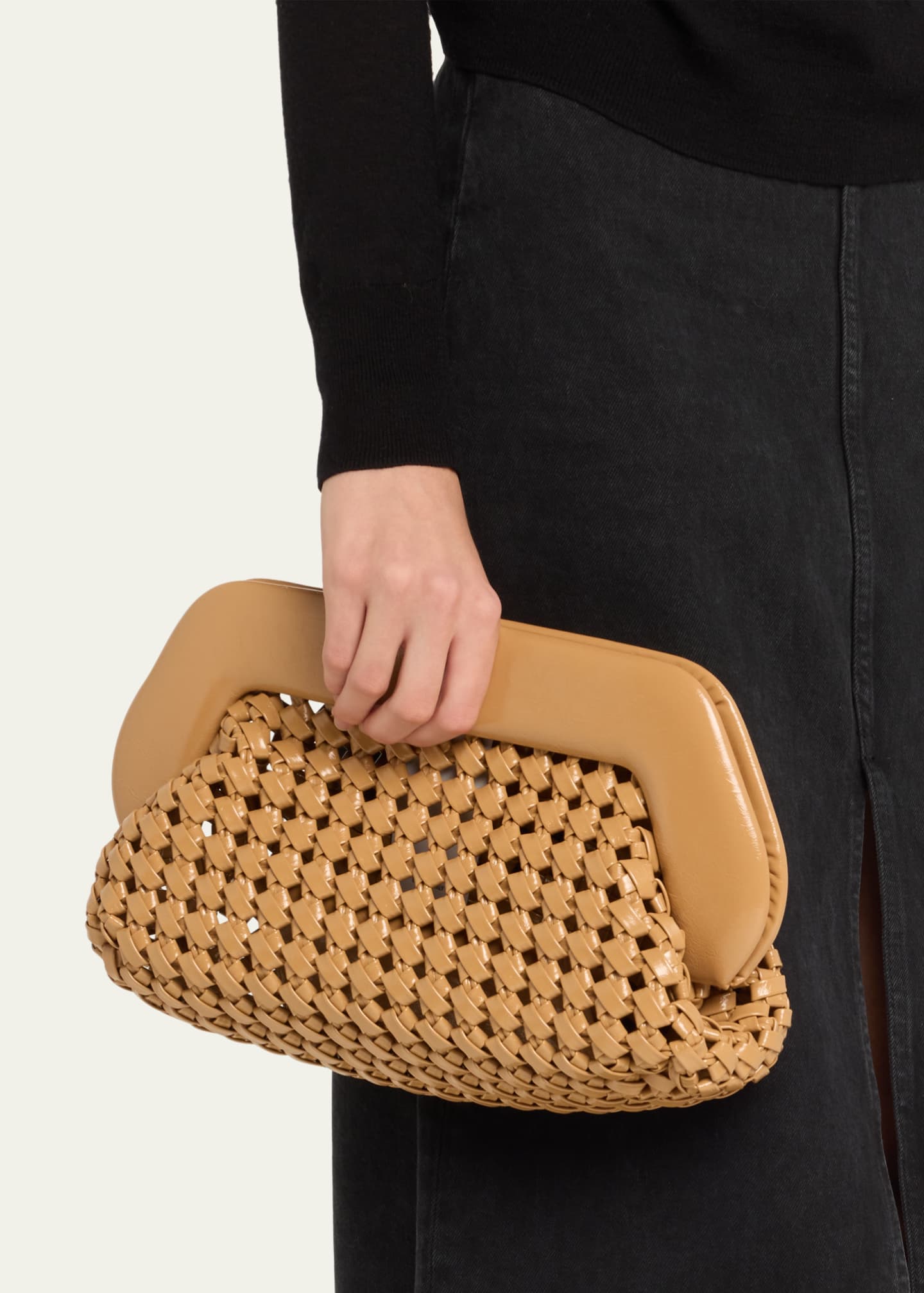 Bios weaved vegan fabric - black