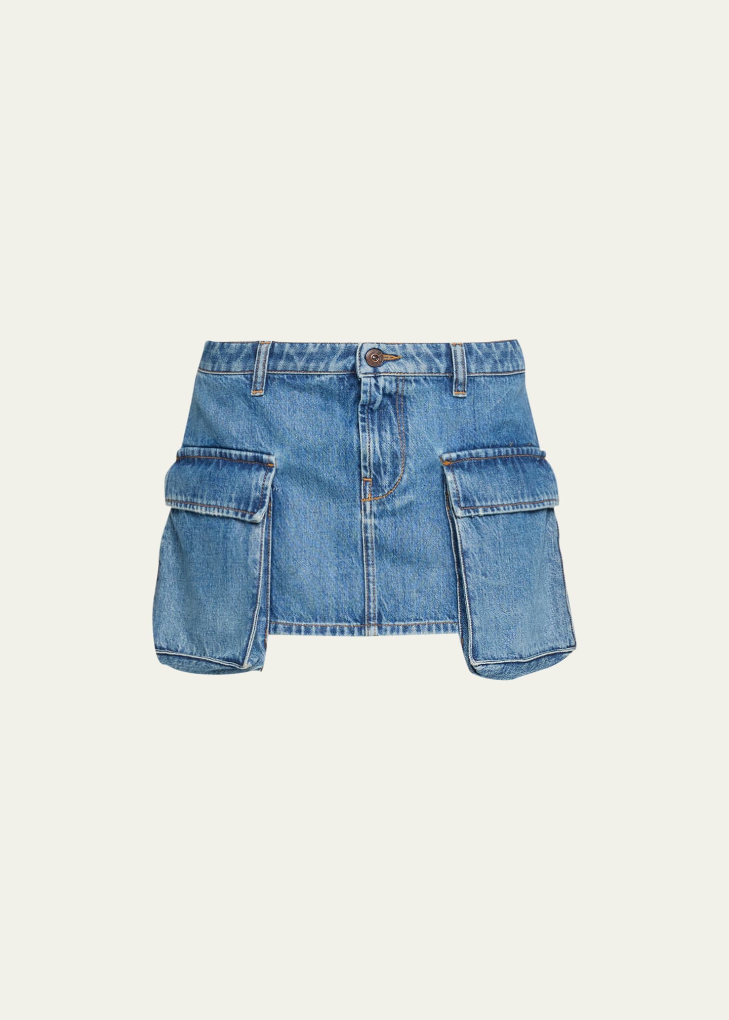 Celine prairie denim skirt shop