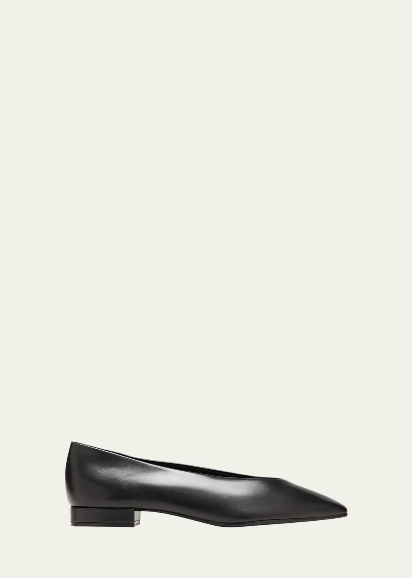 Loro Piana Rebecca Calfskin Ballerina Flats Image 1 of 5