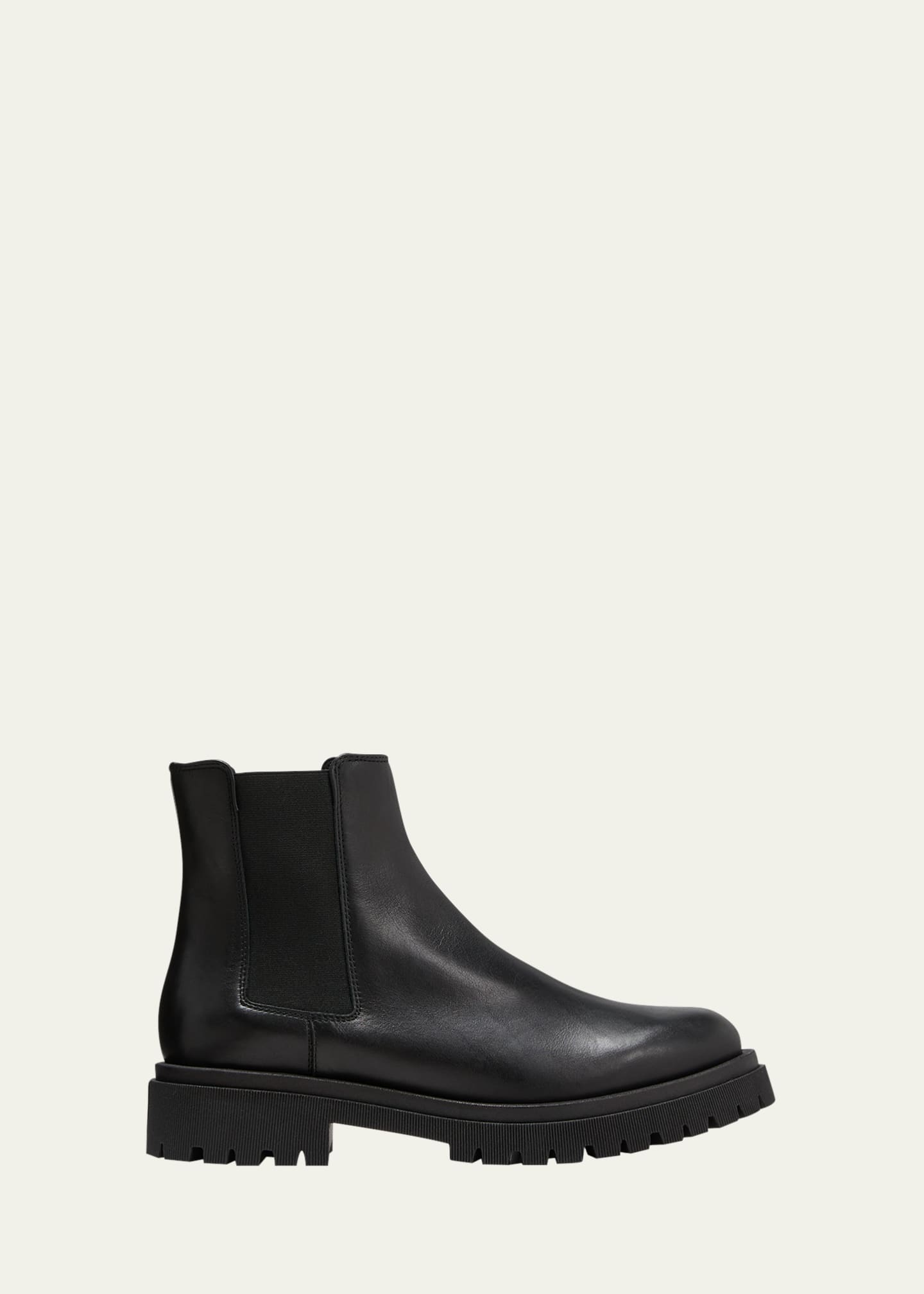 aquatherm leather chelsea boots