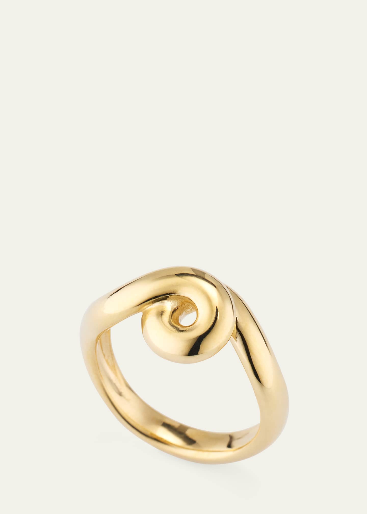 Bea Bongiasca 9K Yellow Gold Jumbo Wave Ring Image 3 of 4