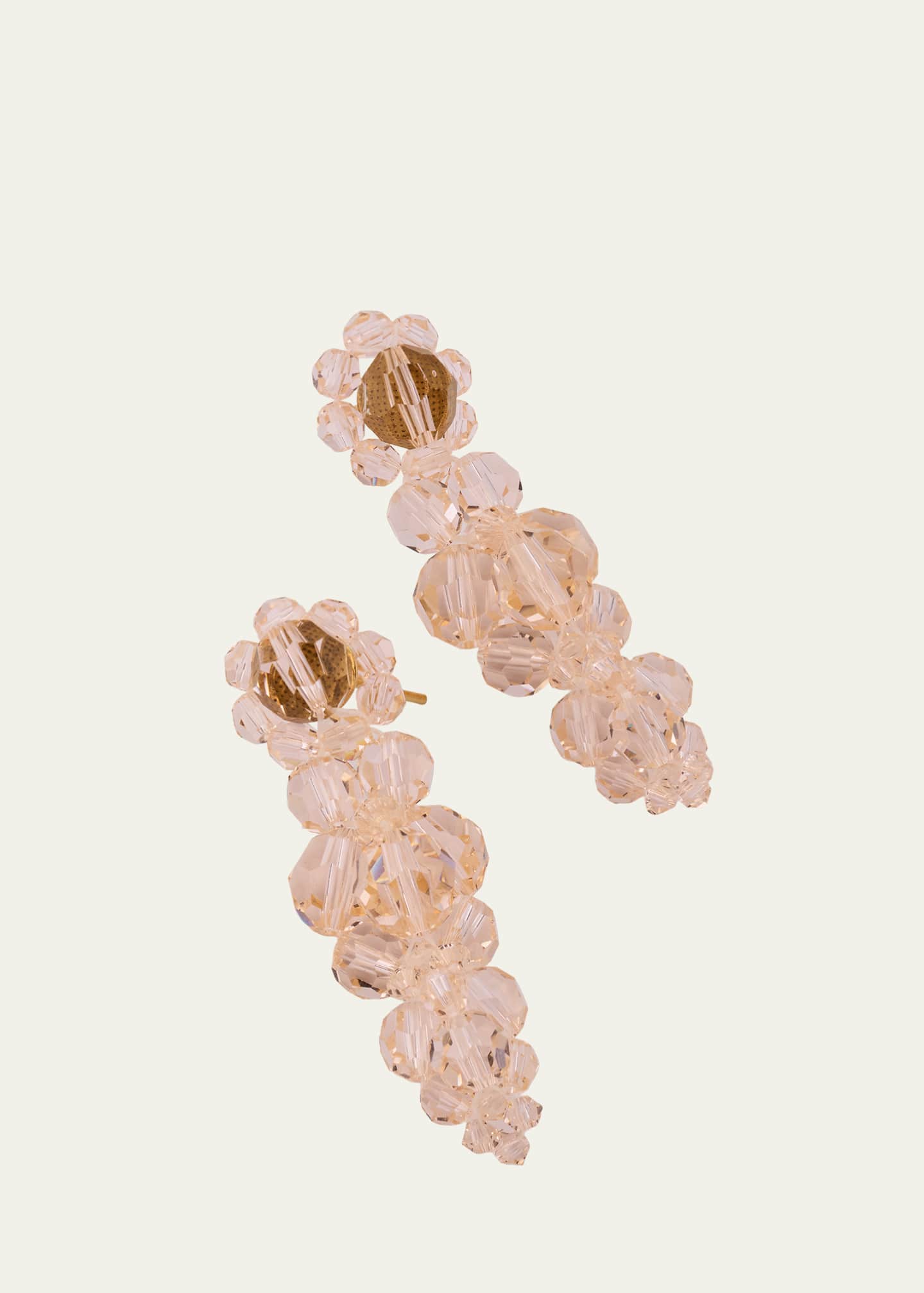 Simone Rocha Mini Cluster Earrings, Green - Bergdorf Goodman